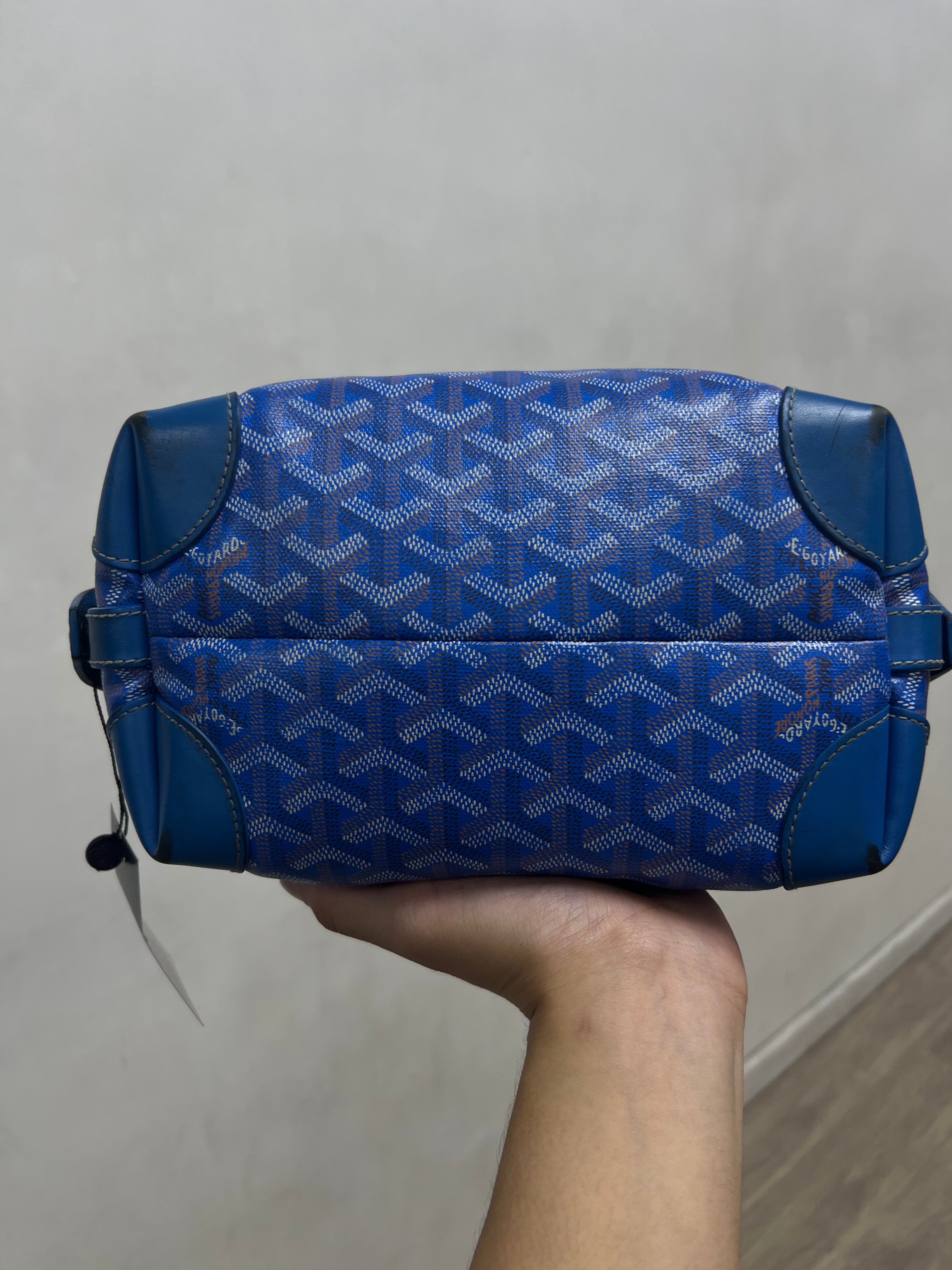 Goyard Blue Boeing Bag