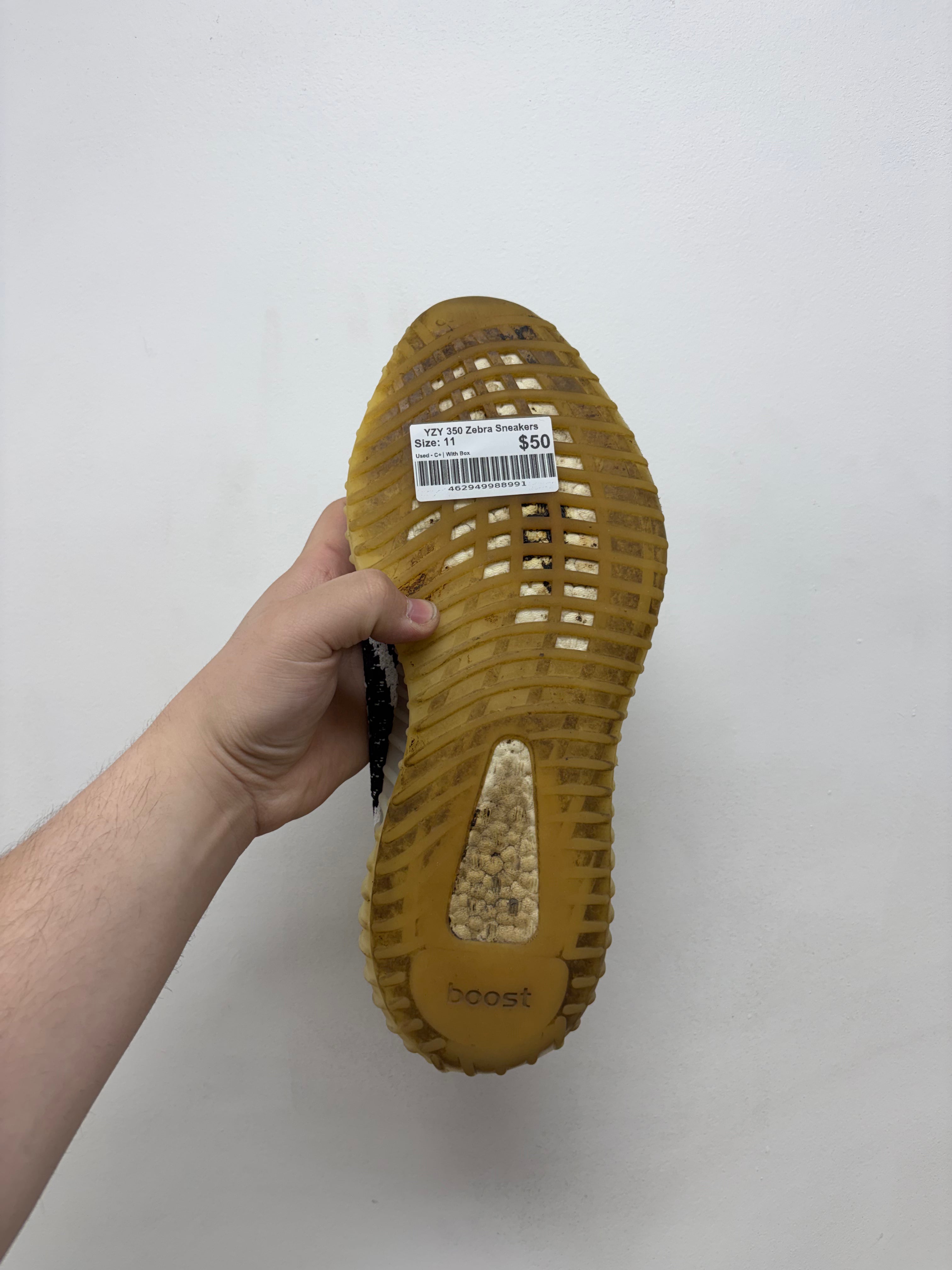 YZY 350 Zebra Sneakers