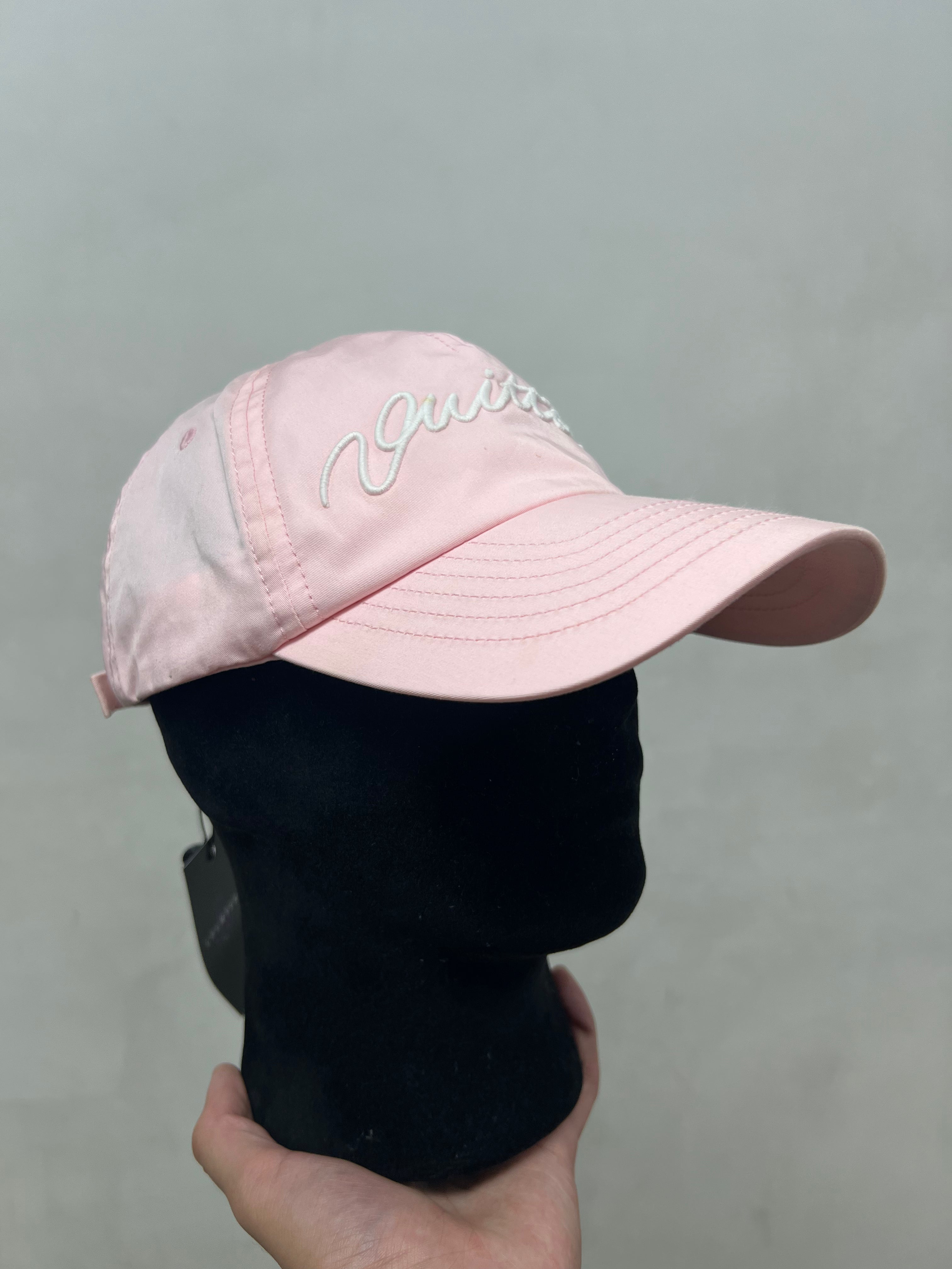 Louis Vuitton Pink White Signature Hat
