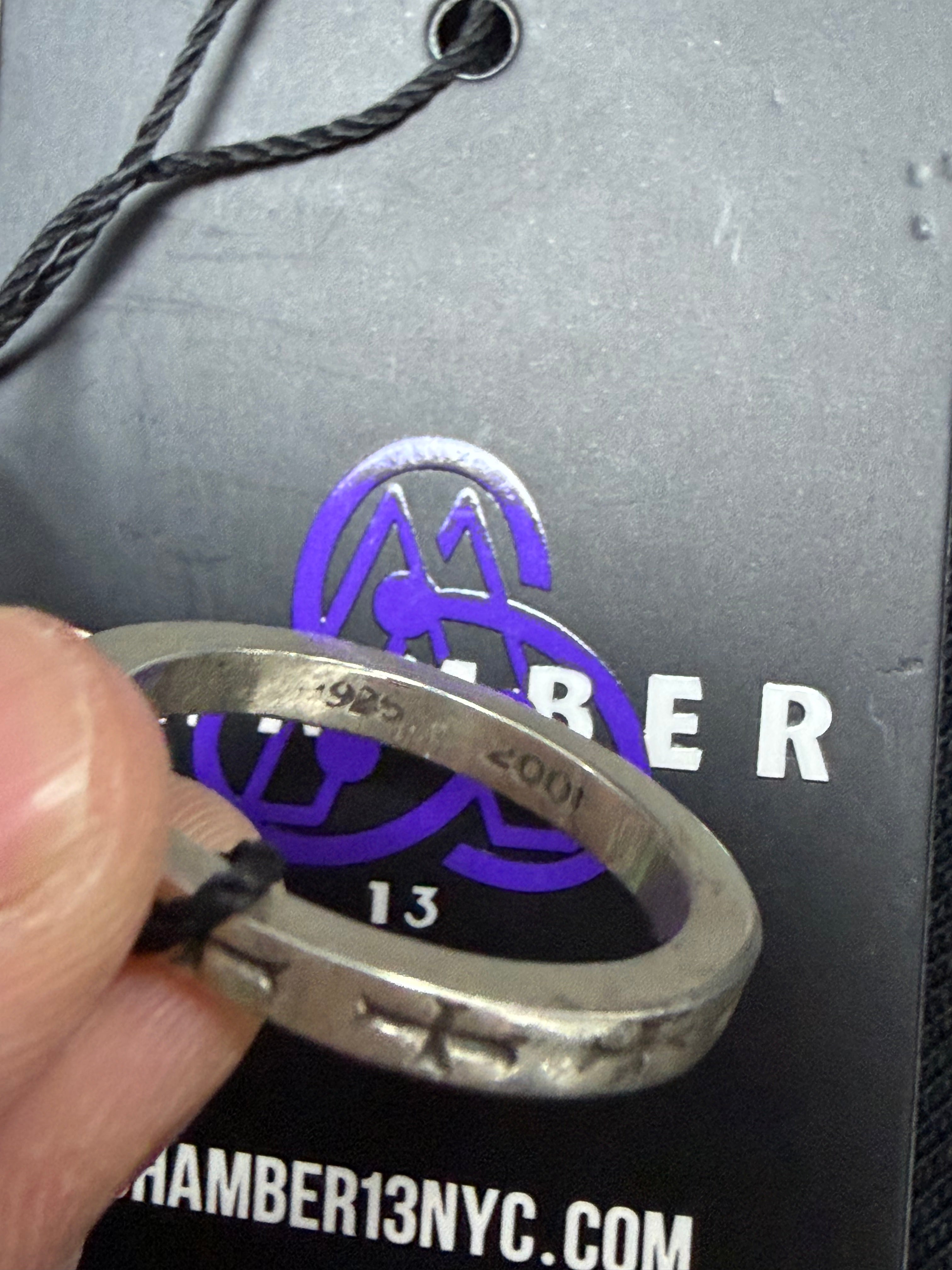 Chrome Hearts NYC F**K You Thin Ring Accessories