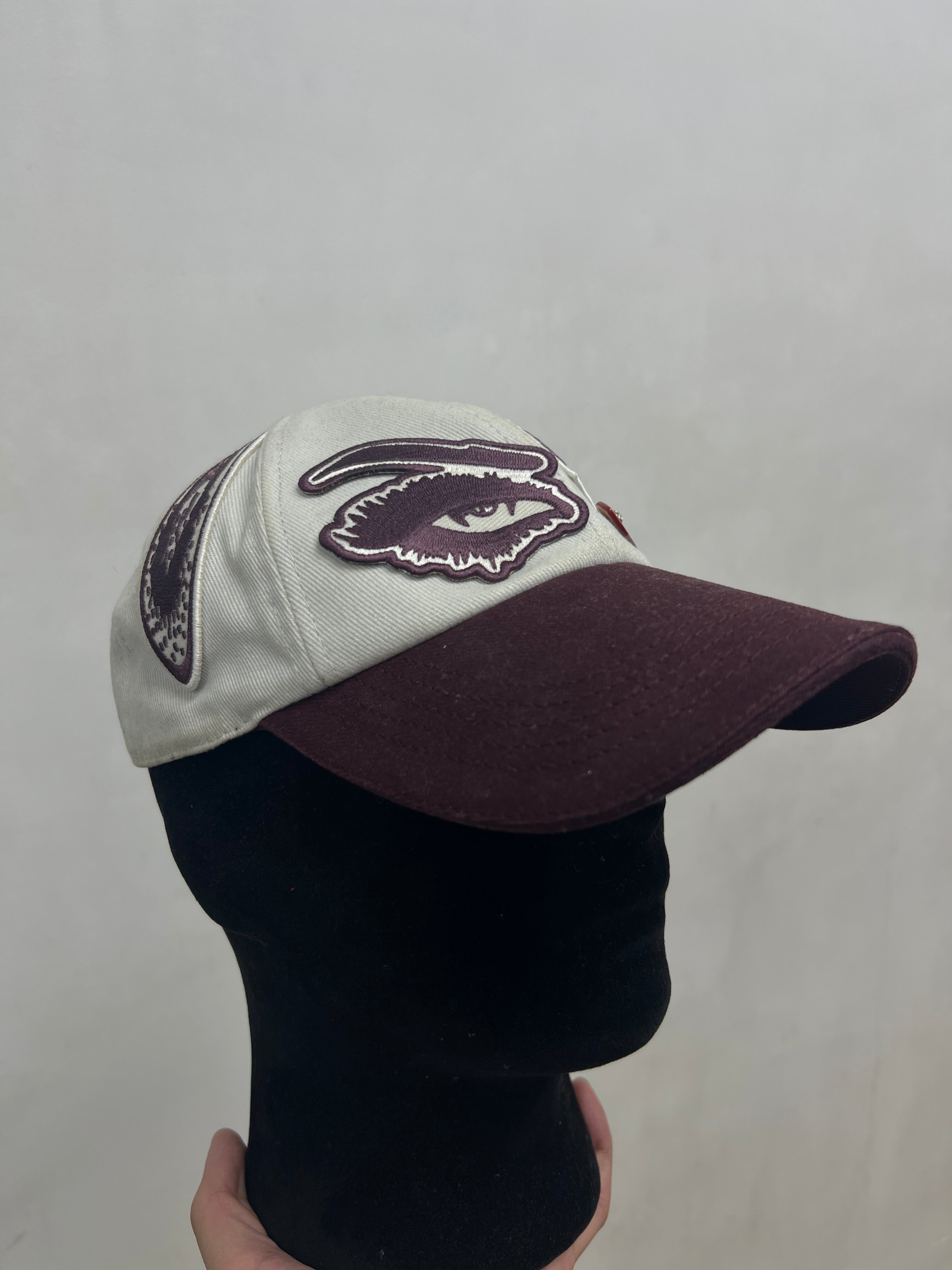Louis Vuitton Burgundy Patchwork Hat