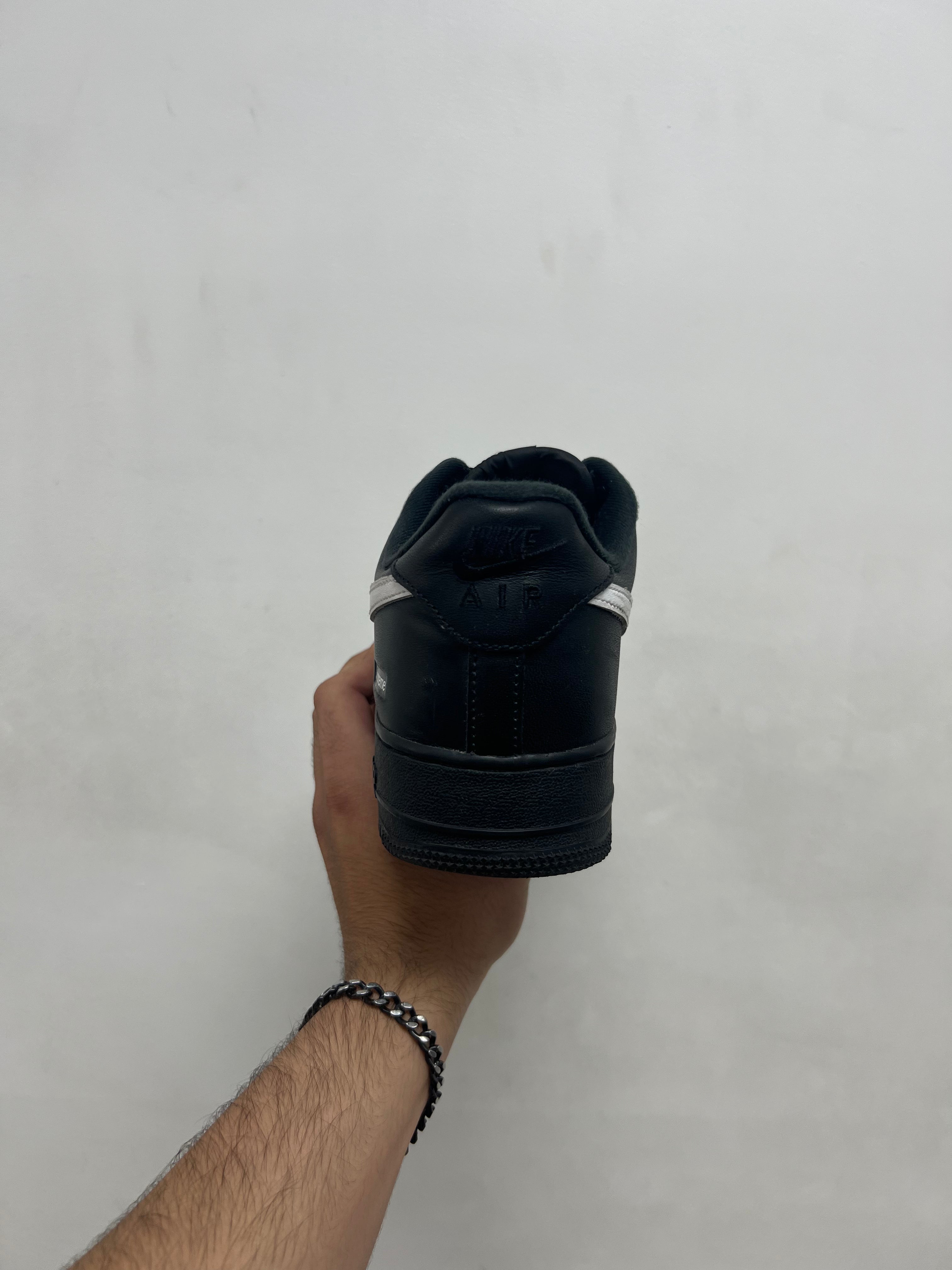 Nike Supreme AF1 Black White Sneakers