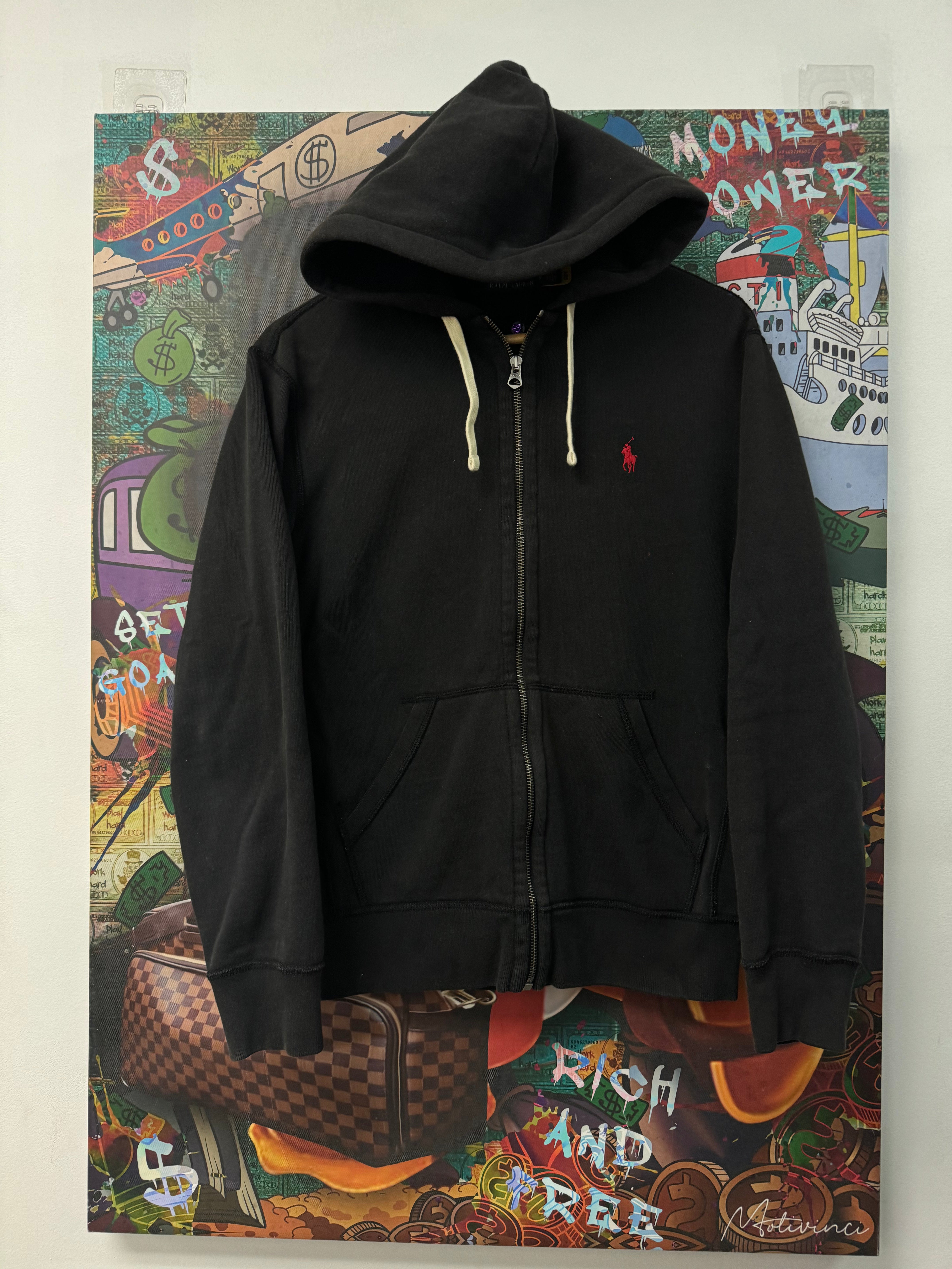Polo Black Hoodie