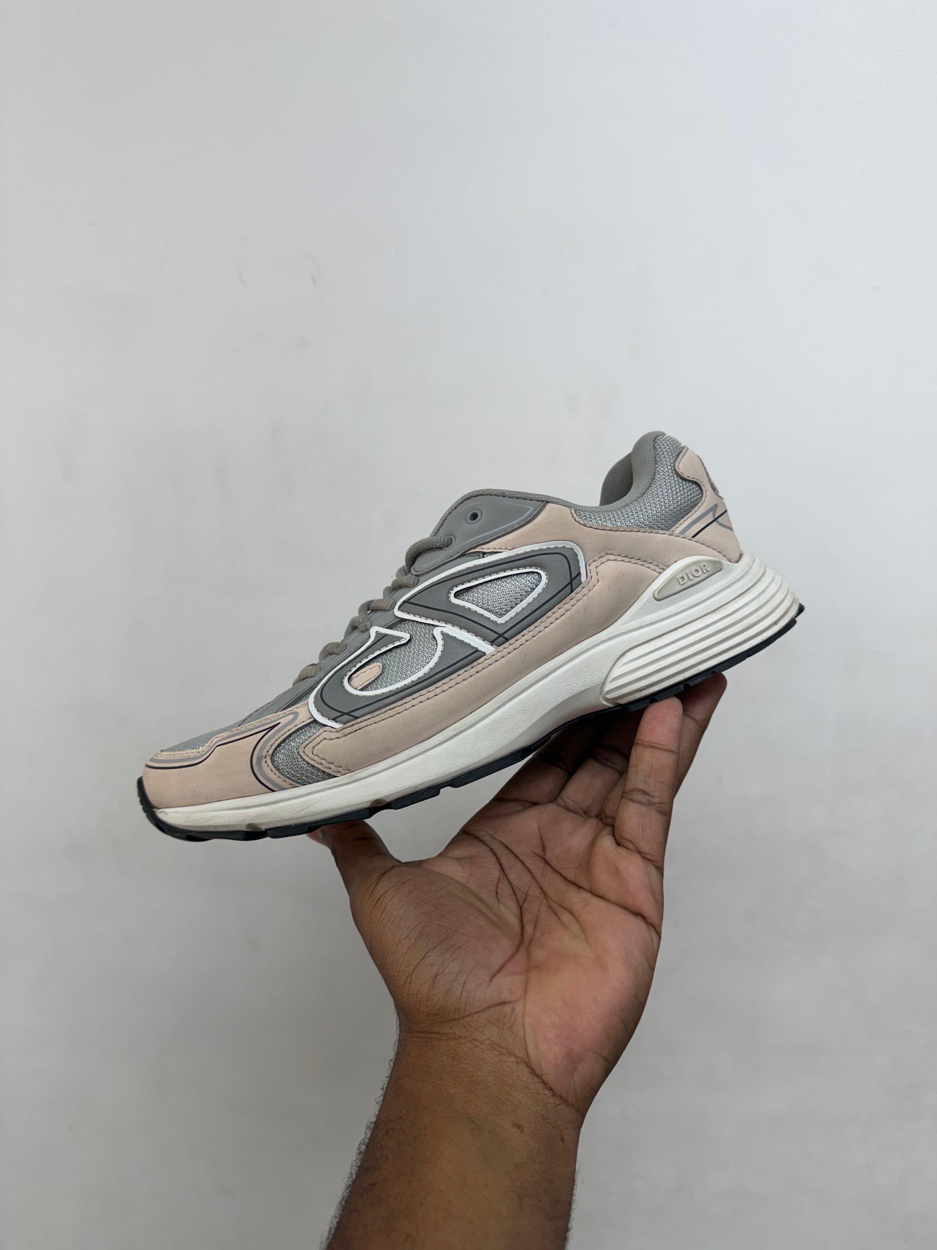 Dior B30 Grey Pink Sneakers