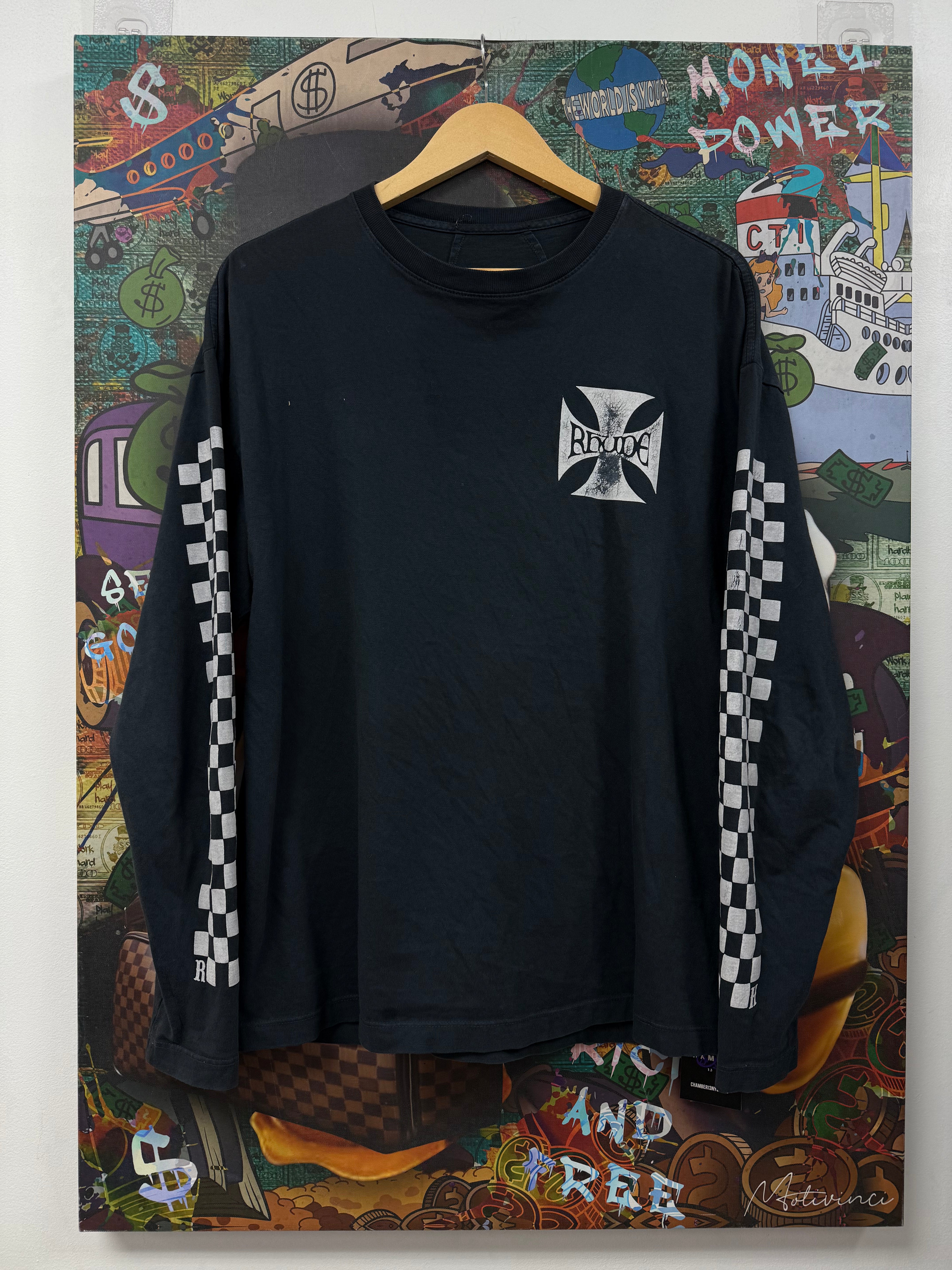 Rhude Navy Motorcross Long Sleeve