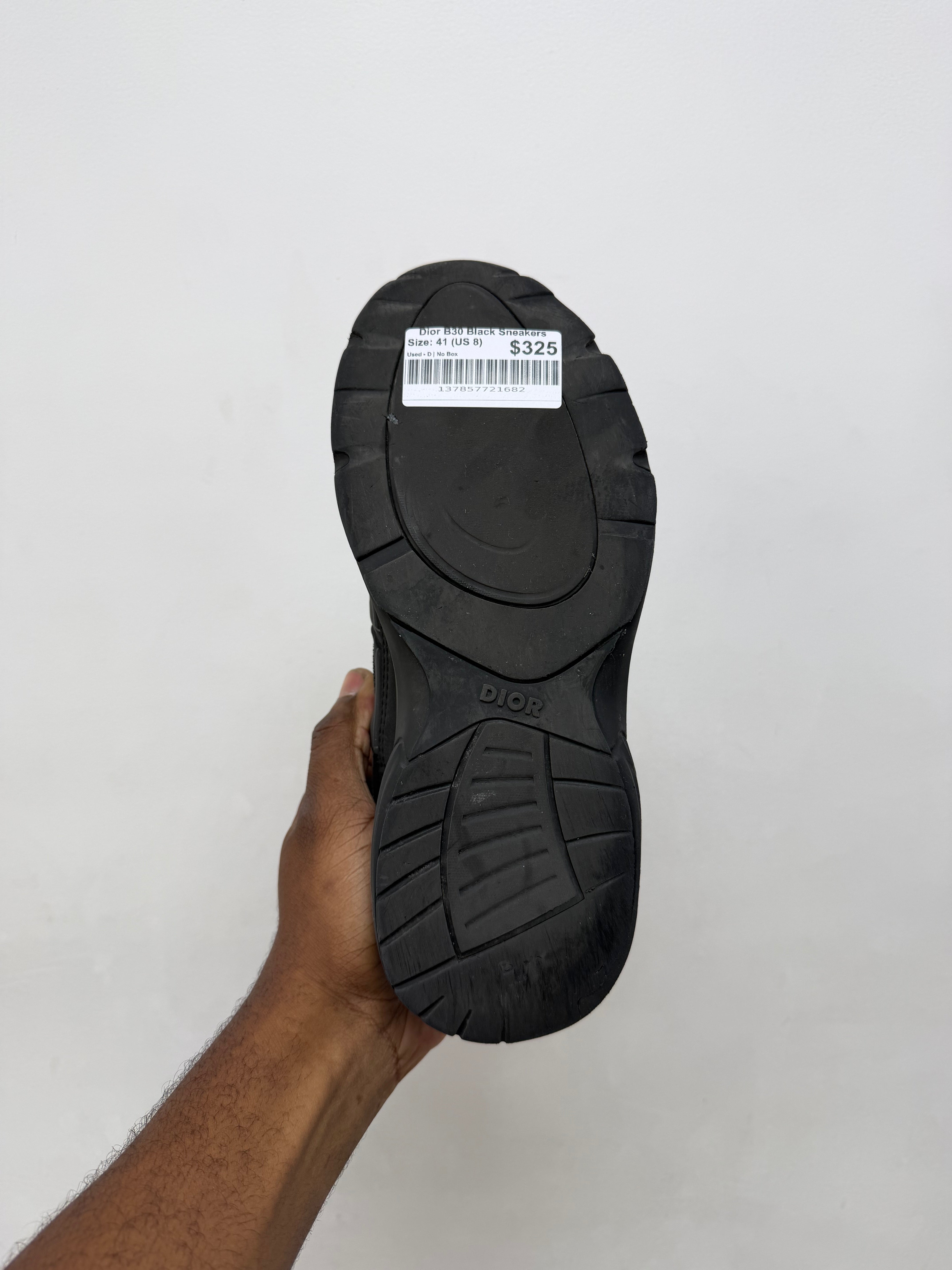 Dior B30 Black Sneakers