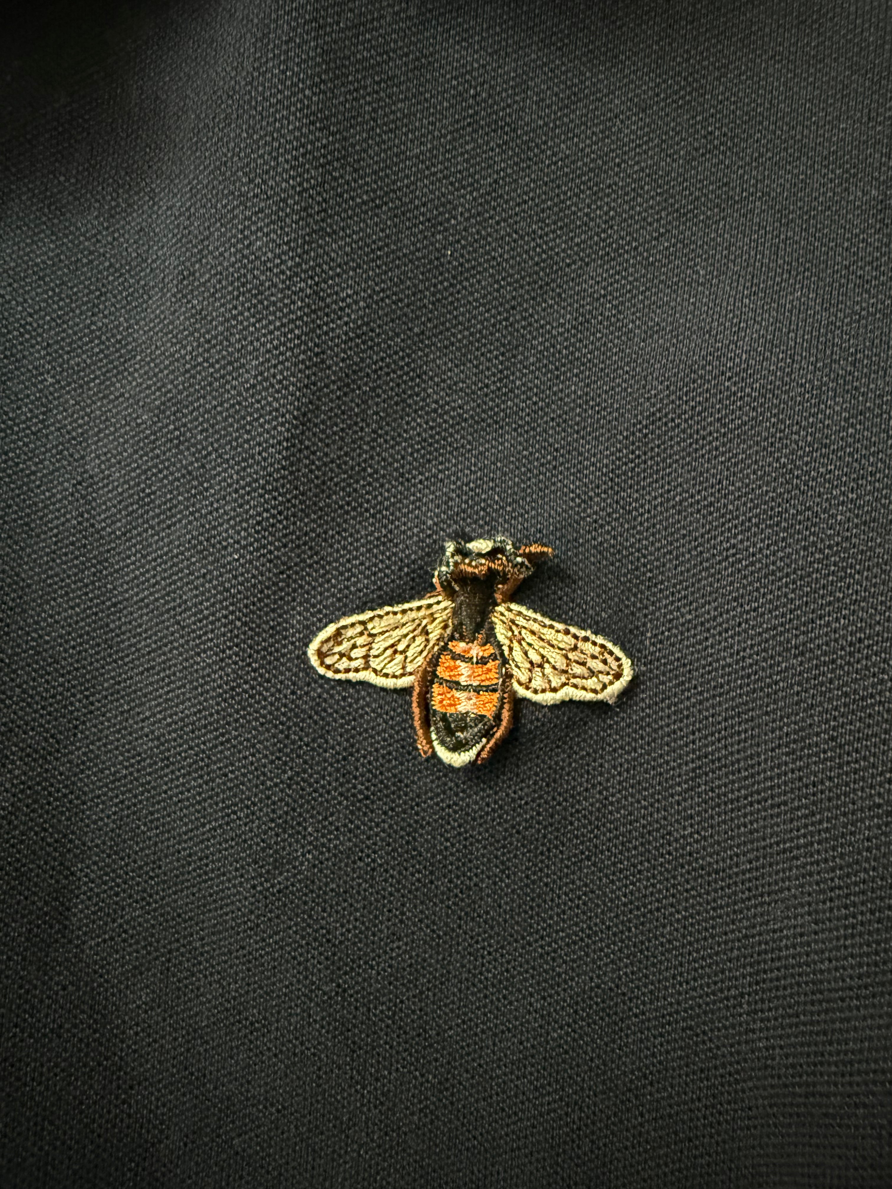 Gucci Bee Polo Navy (Cut Size Tag) Used