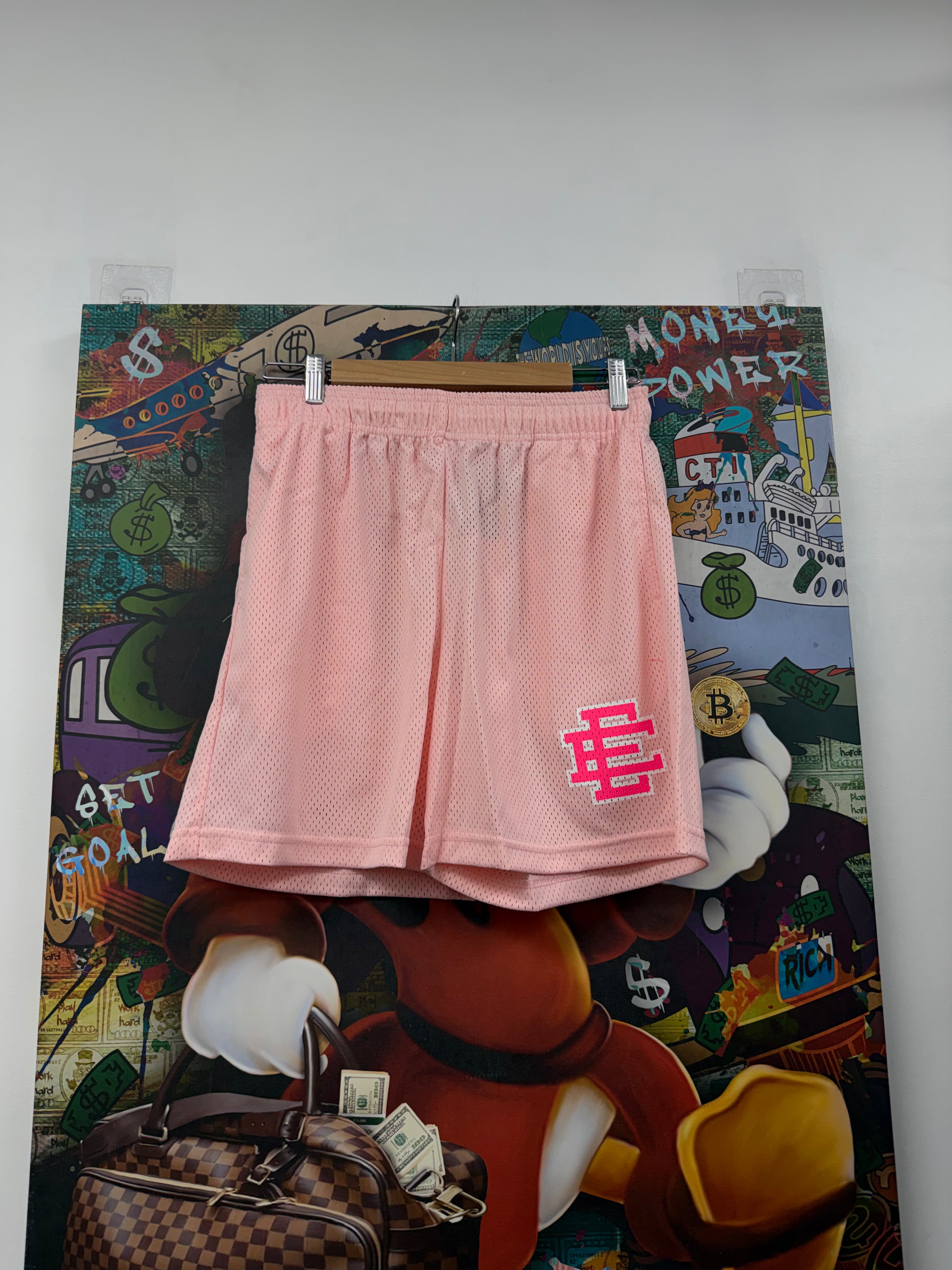 Eric Emanuel Pink Pink Shorts