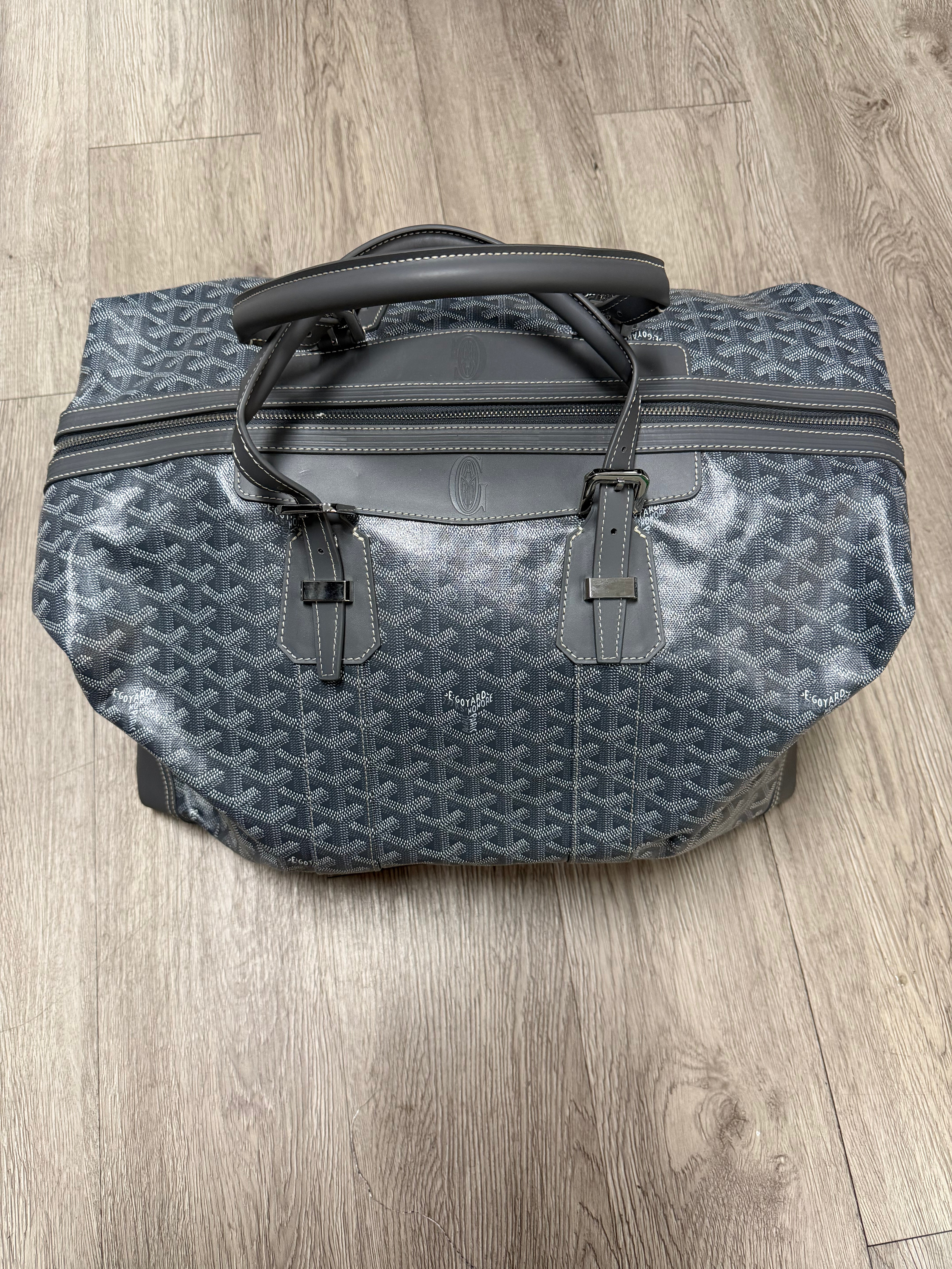 Goyard Grey Boeing Duffle Bag