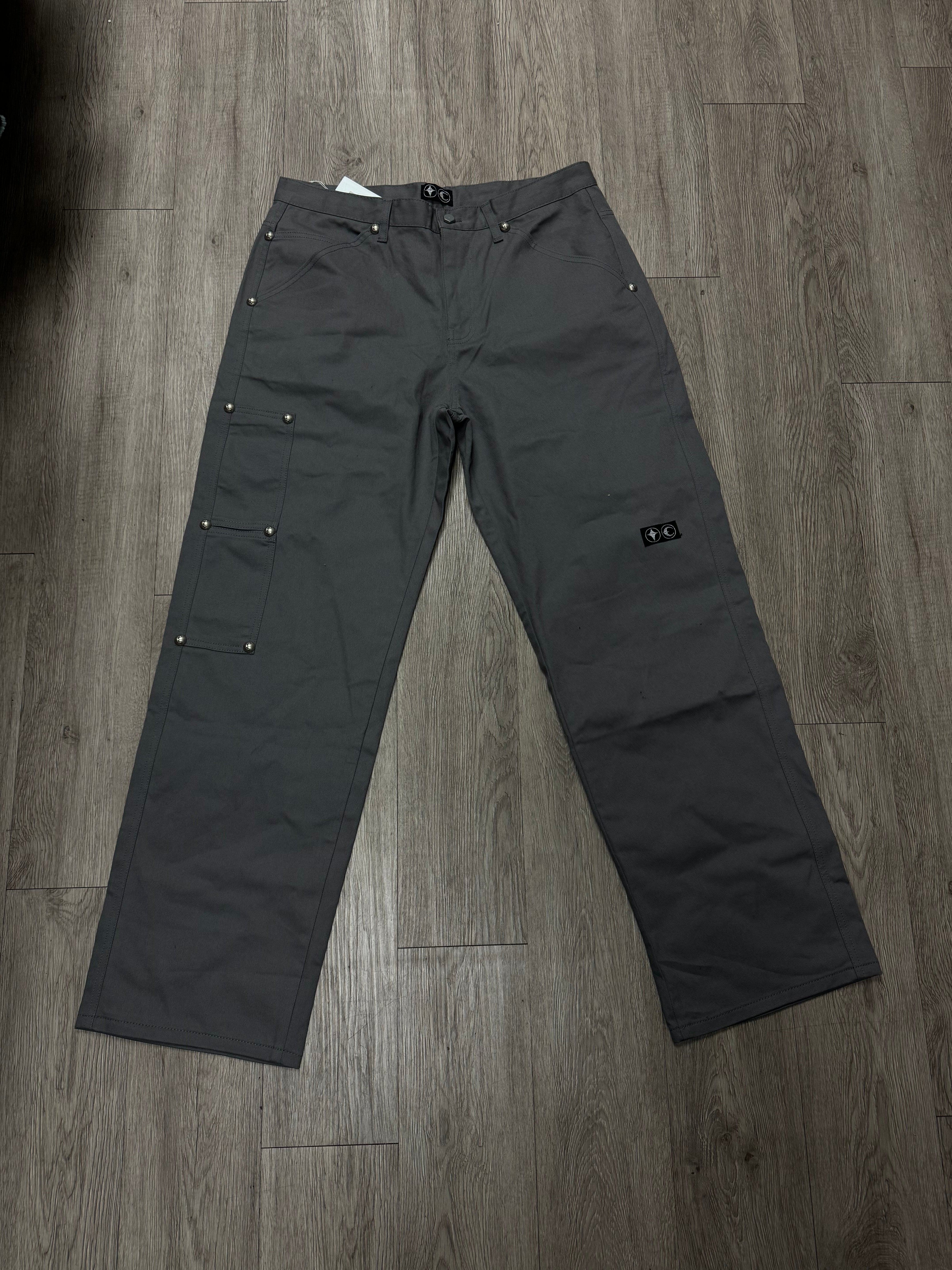 Thug Club Grey Thug Cargo Pants