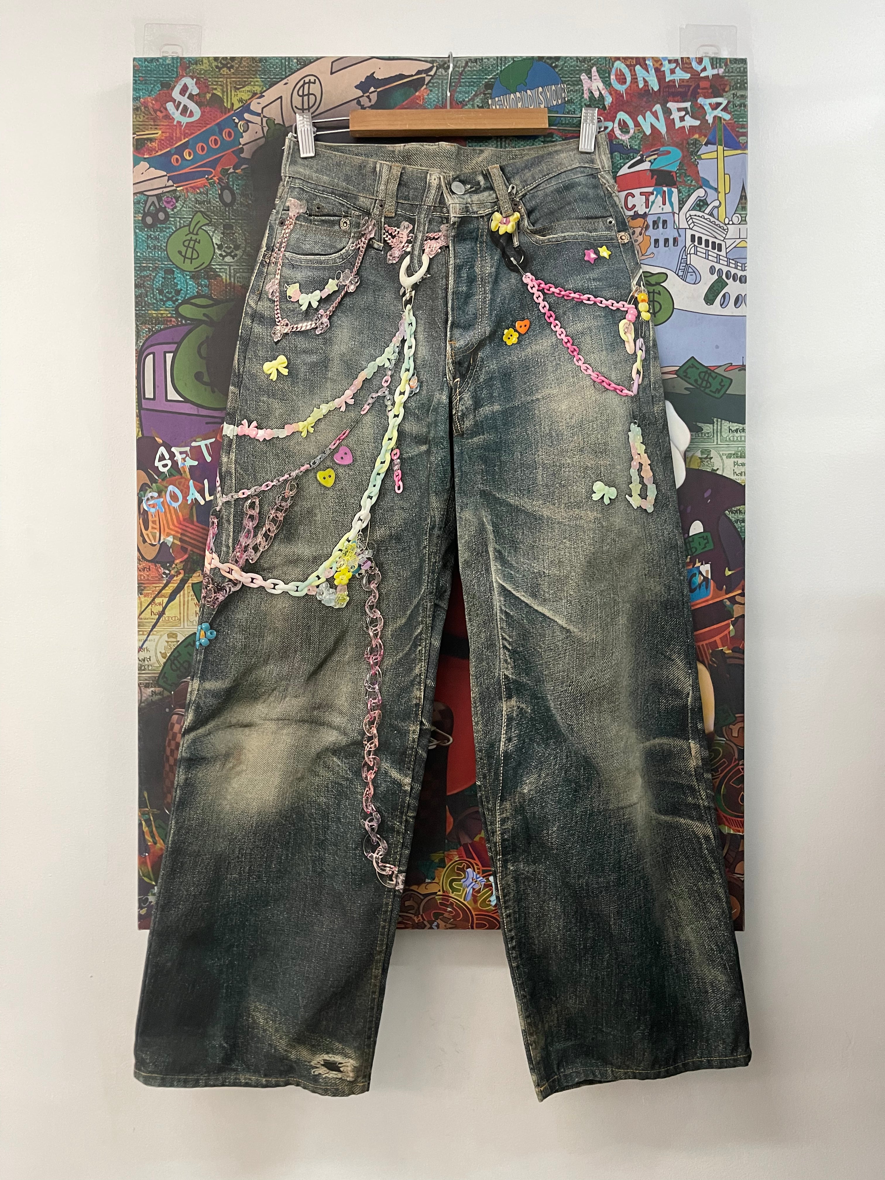 Acne Studios Tromp Lo'eil Chain (44) Jeans