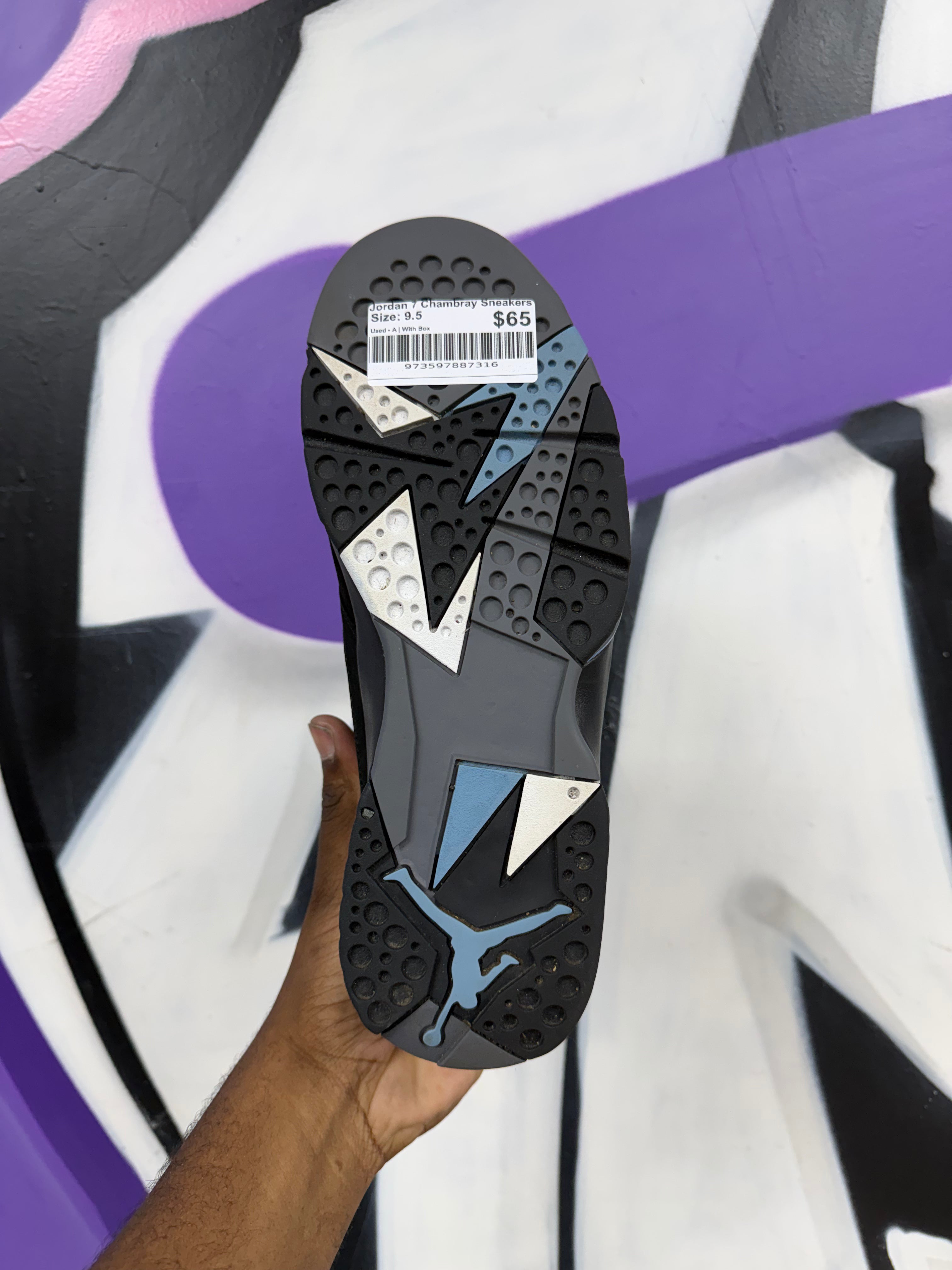 Jordan 7 Chambray Sneakers