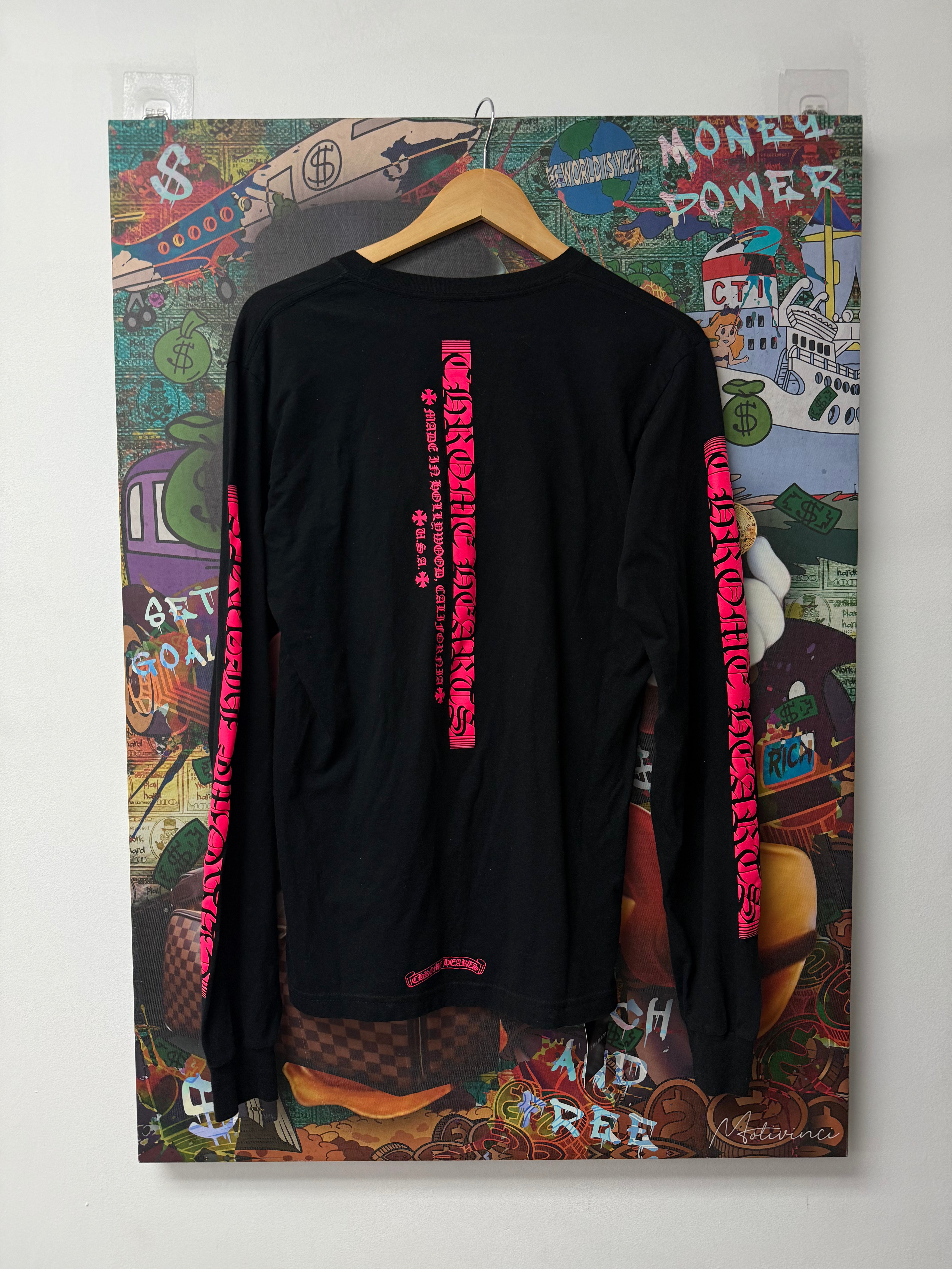 Chrome Hearts Black Pink LS Used