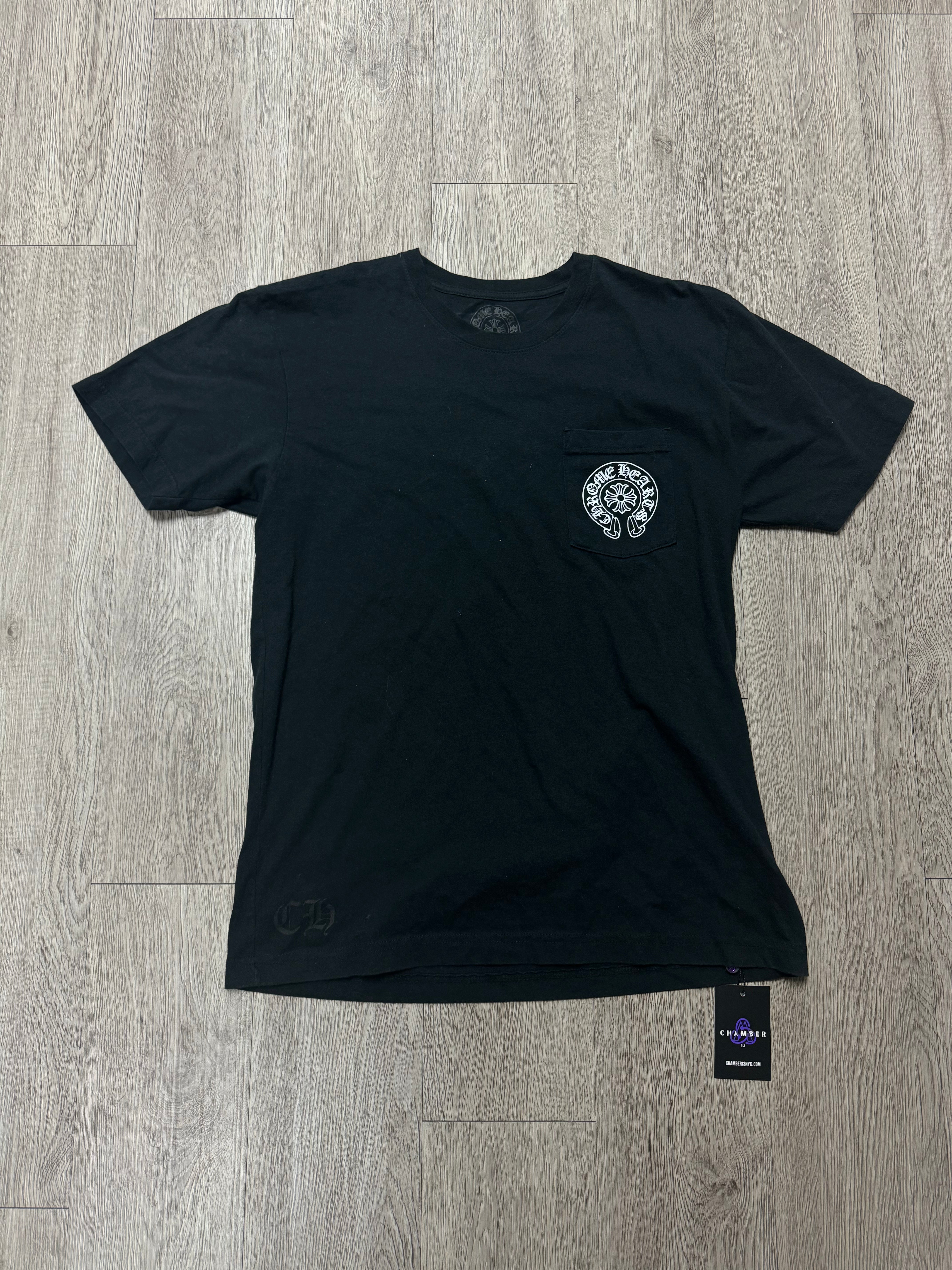 Chrome Hearts Black Malibu Horseshoe Tee