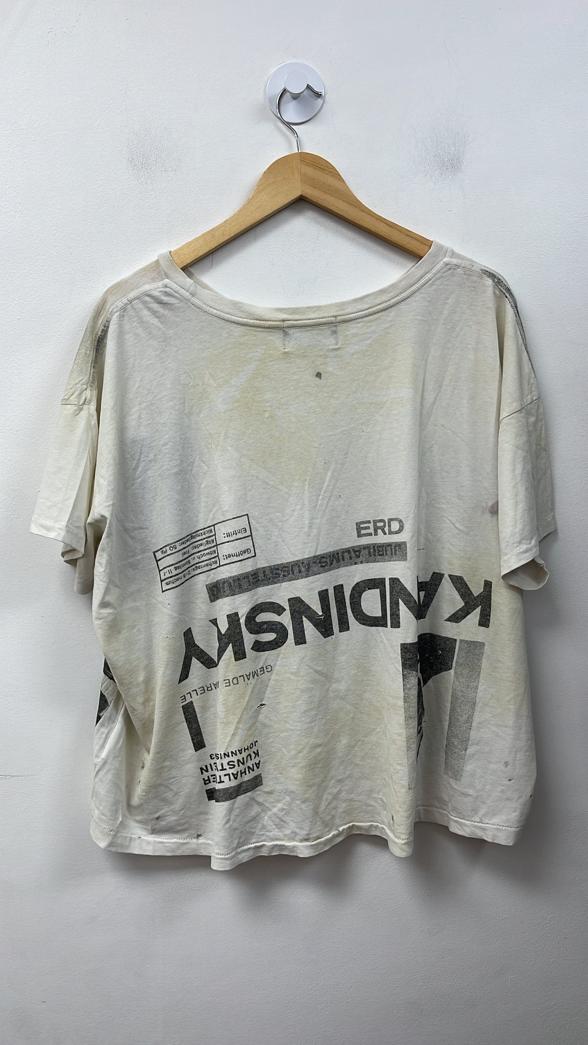 ENFANTS RICHES DÉPRIMÉS Destroyed Apartments White Tee