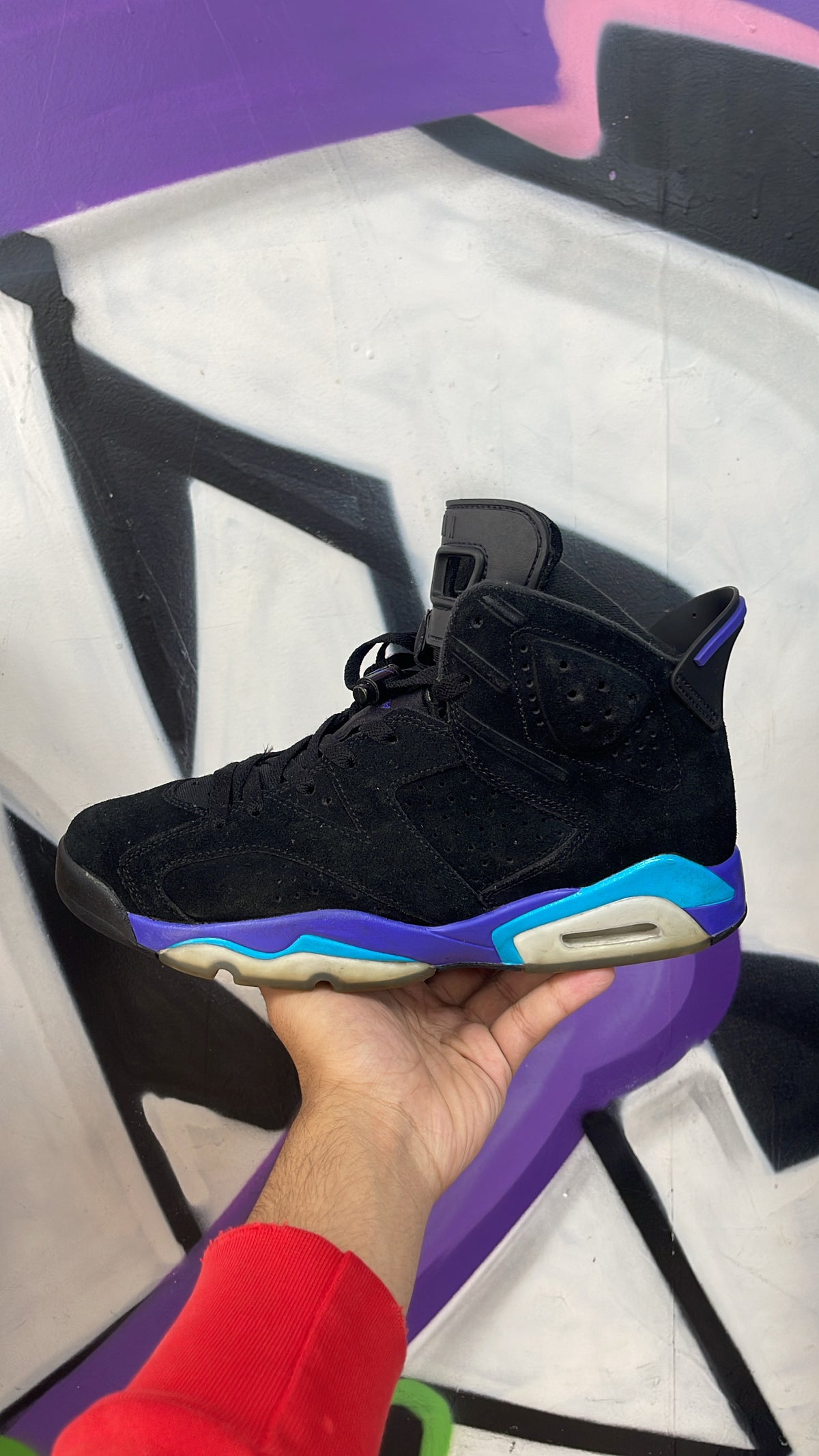 Jordan 6 Aqua Sneakers
