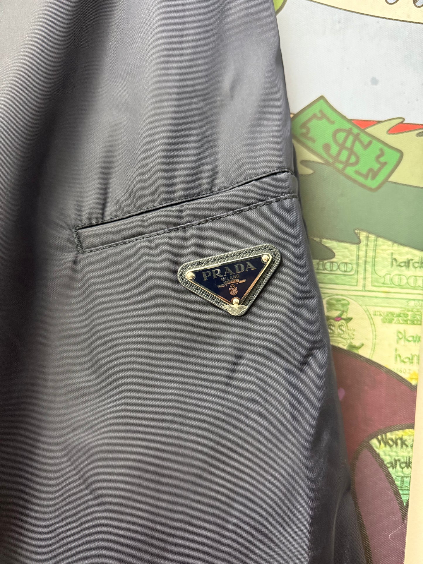 Prada Nylon Shorts Navy Used 50 (Large)