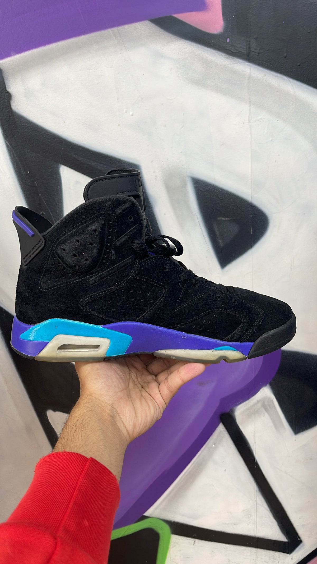 Jordan 6 Aqua Sneakers