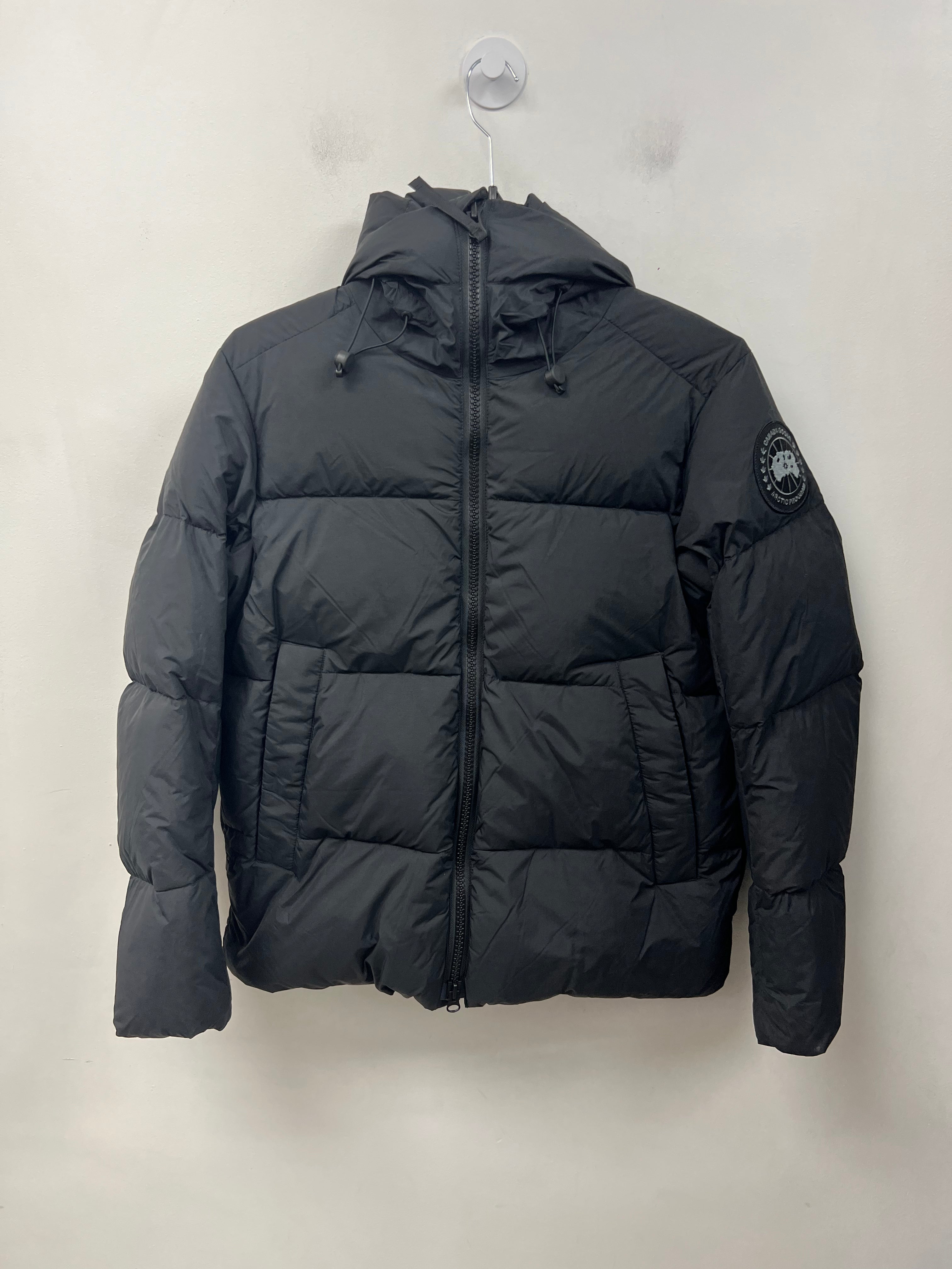 Canada Goose Black Crofton Puffer Jacket
