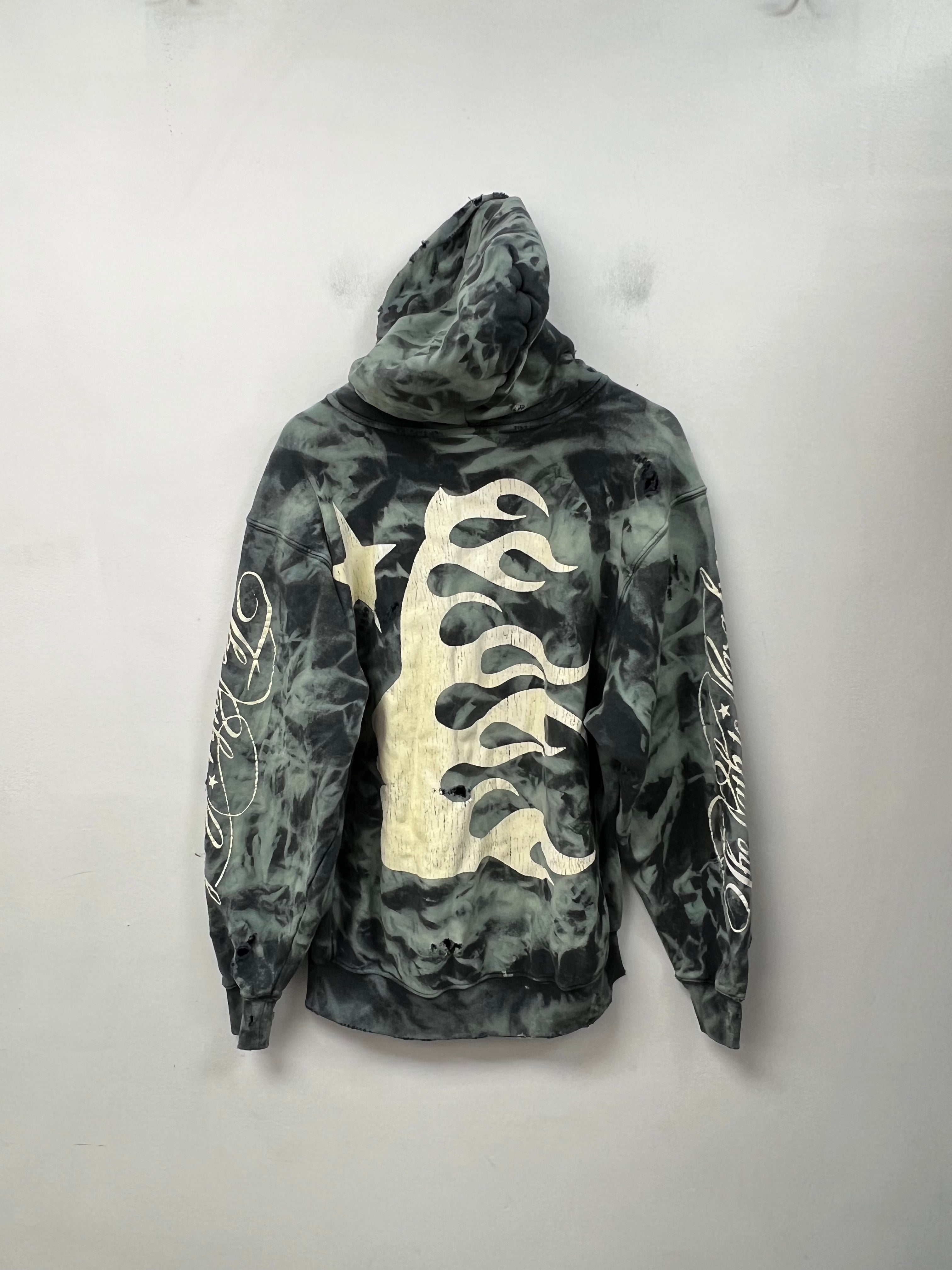 Hellstar Paradise Tie Dye Distressed Hoodie