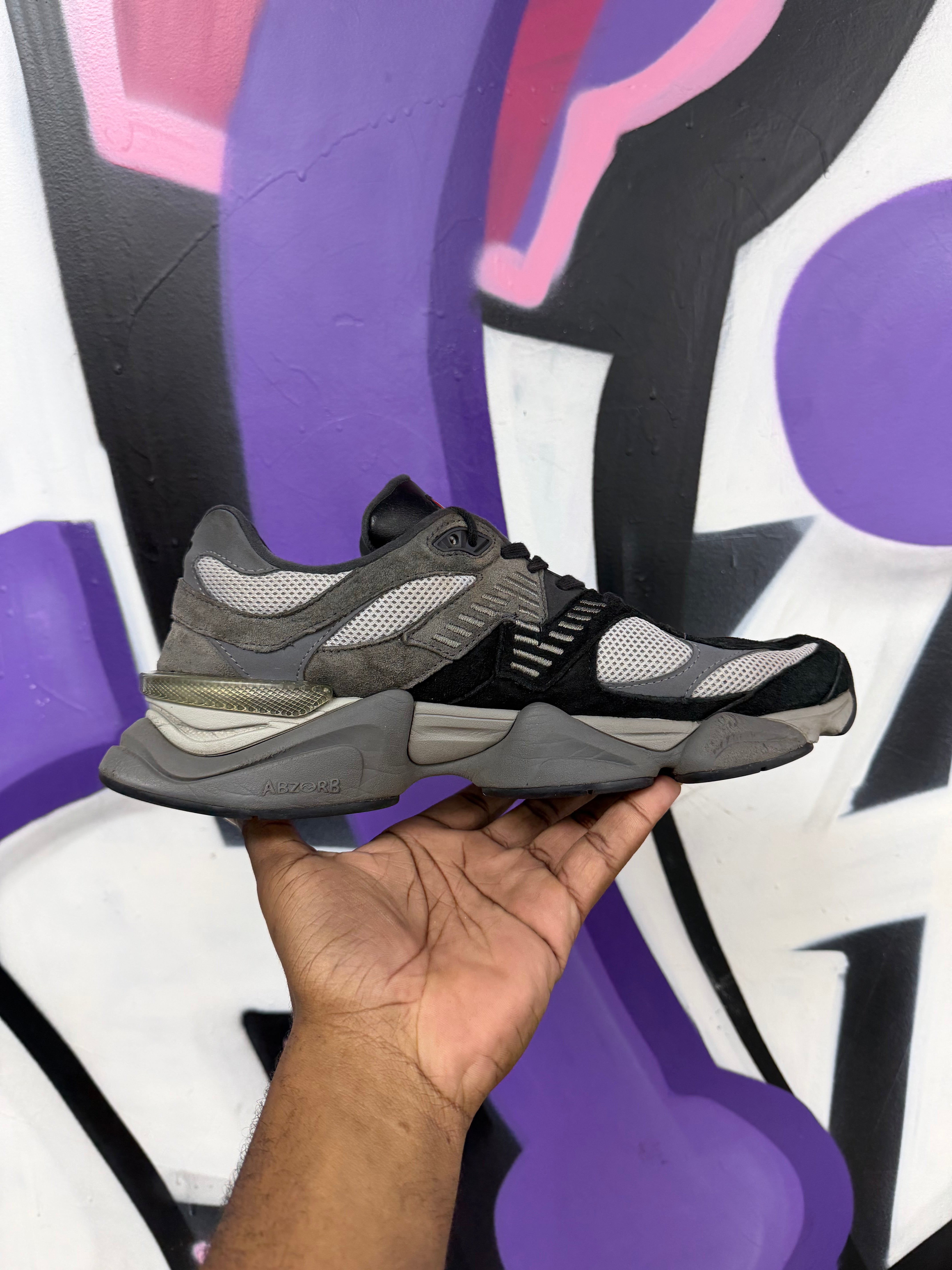 New Balance Black 9060 Sneakers