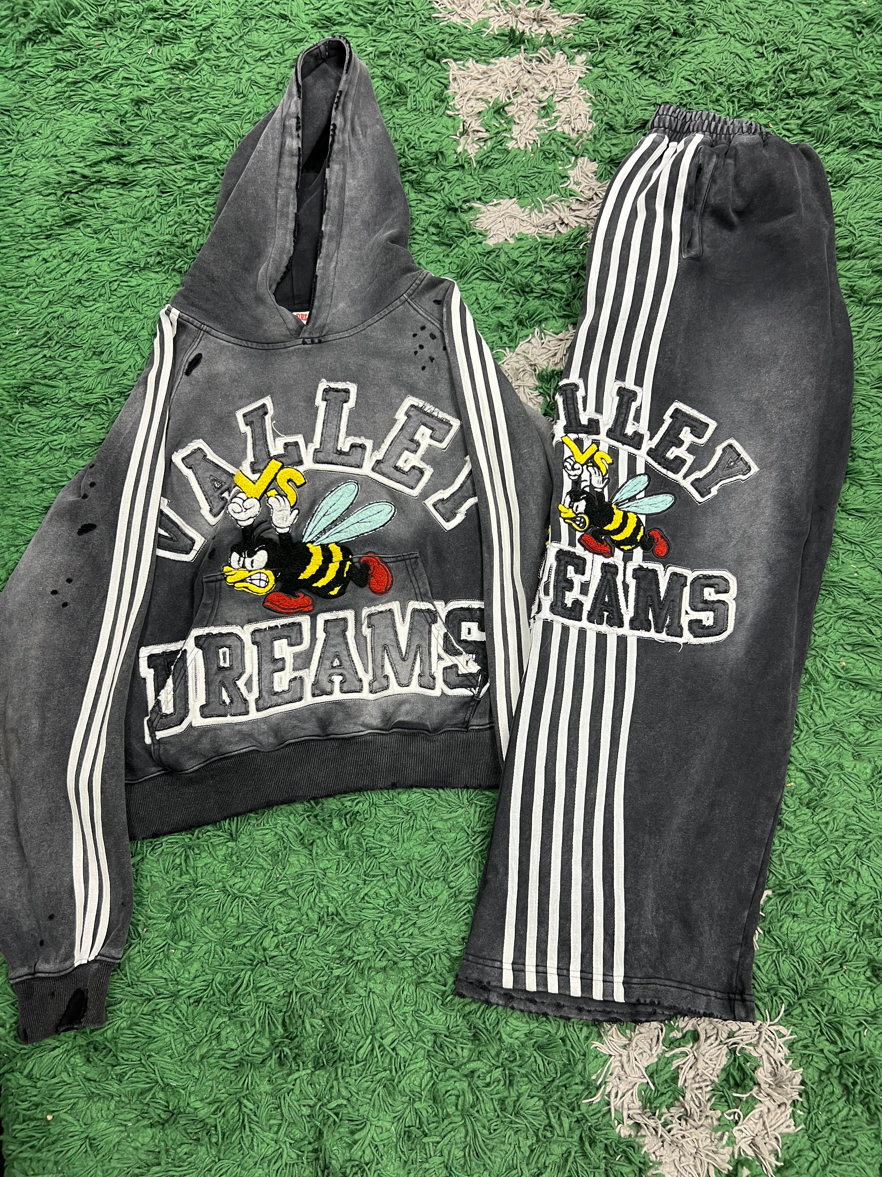 Vale Black Wash Anthem Sweatsuit