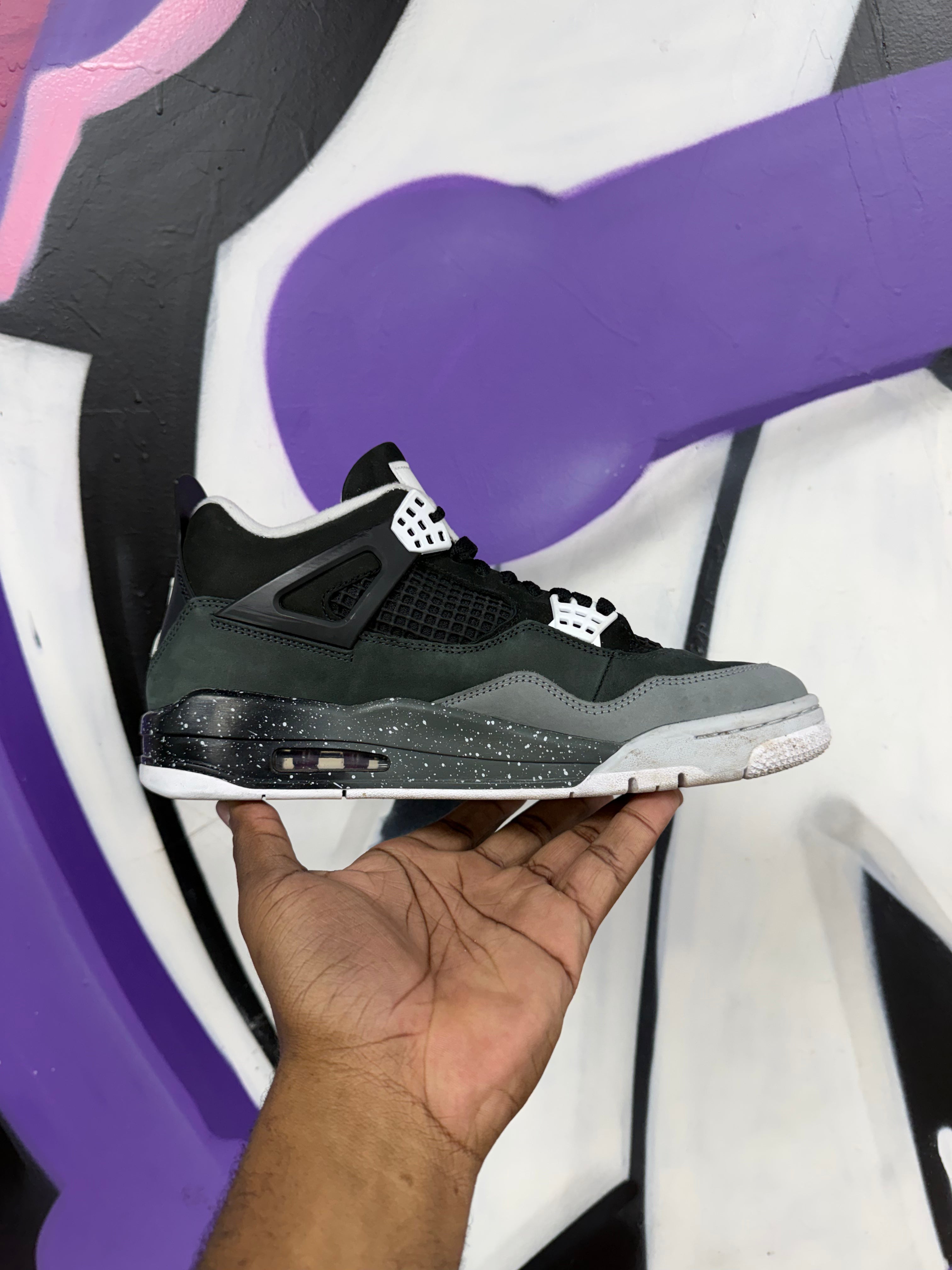 Jordan 4 Fear Sneakers