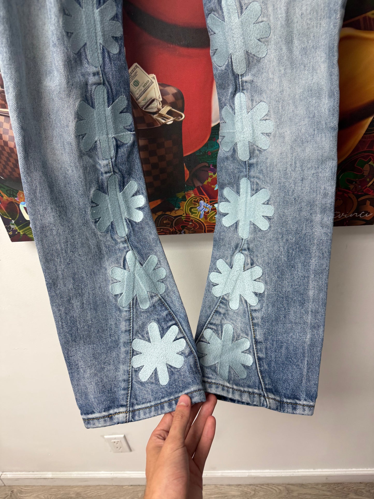 LostSHDWS Light Wash Blue Jeans