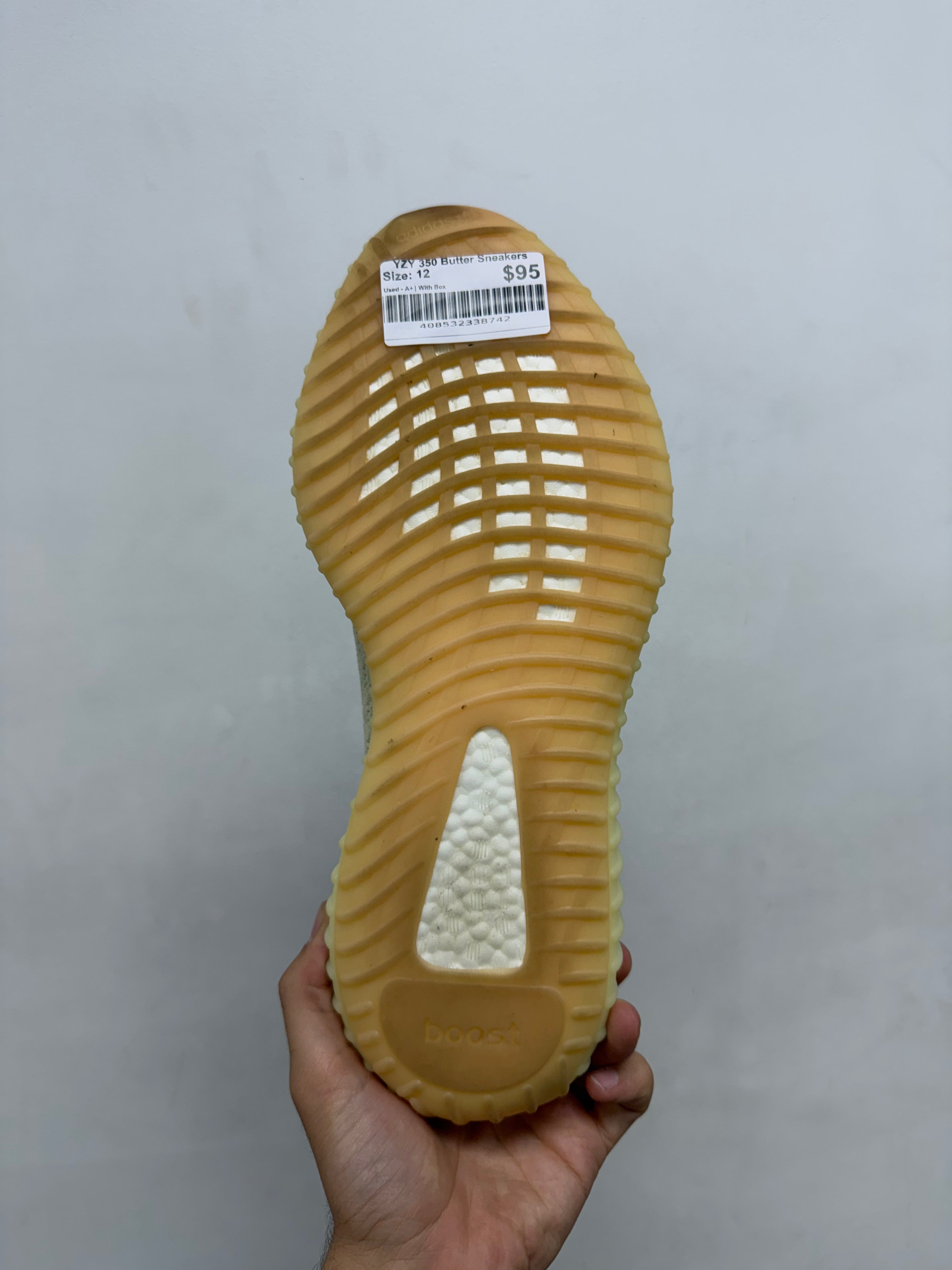 YZY 350 Butter Sneakers