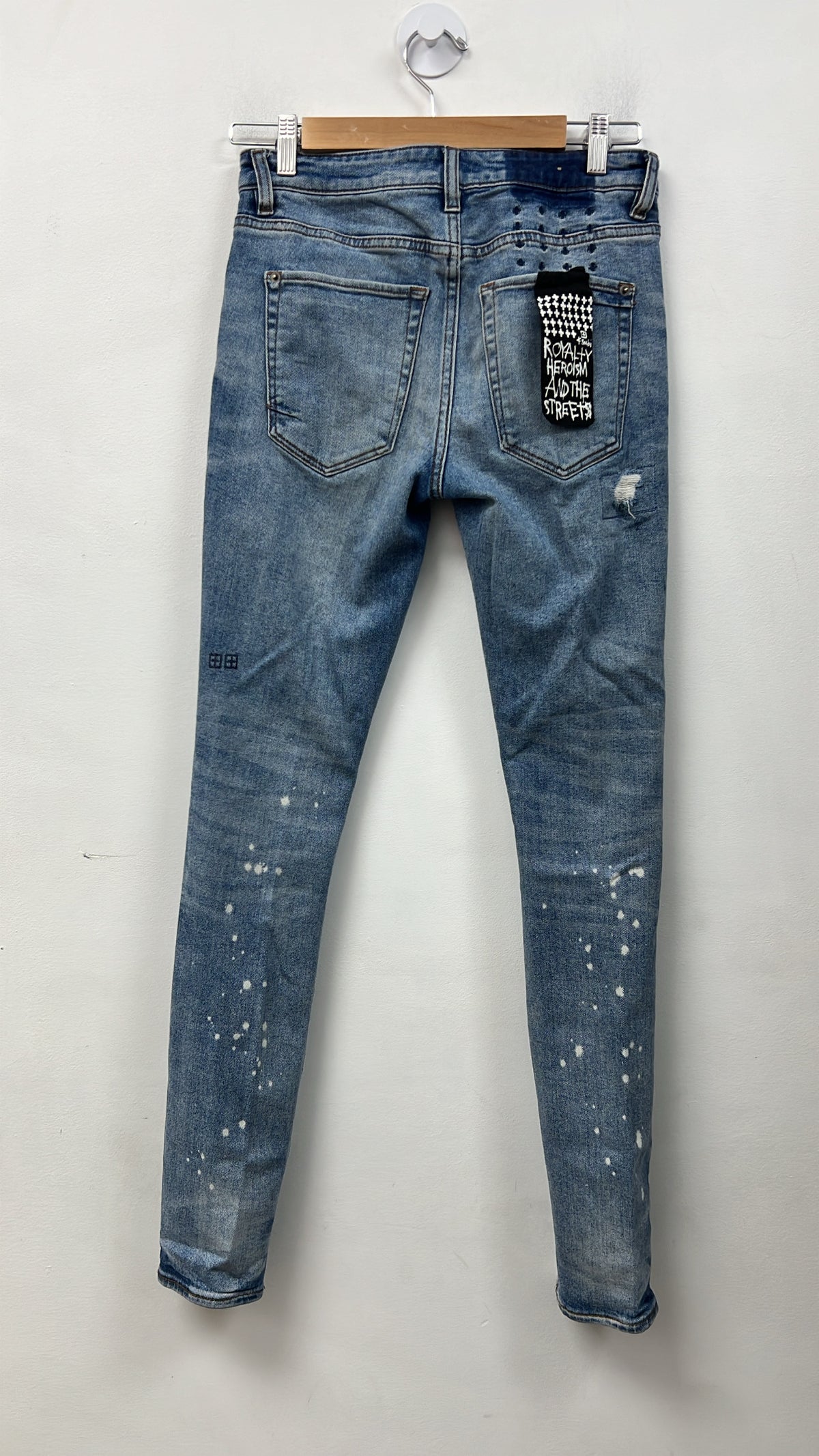Ksubi Light Wash Patchwork Jeans