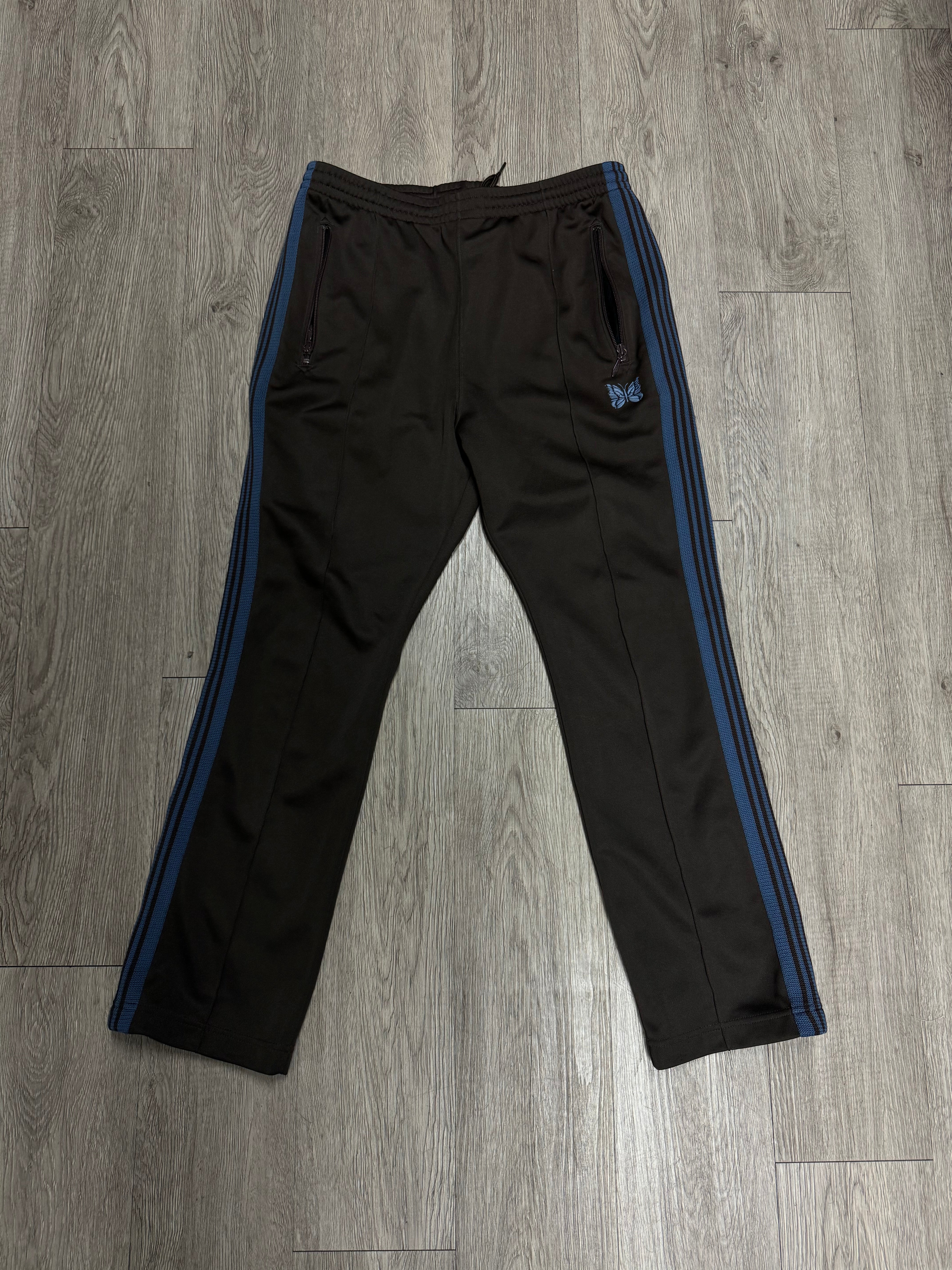 Needles Brown Blue Track Pants