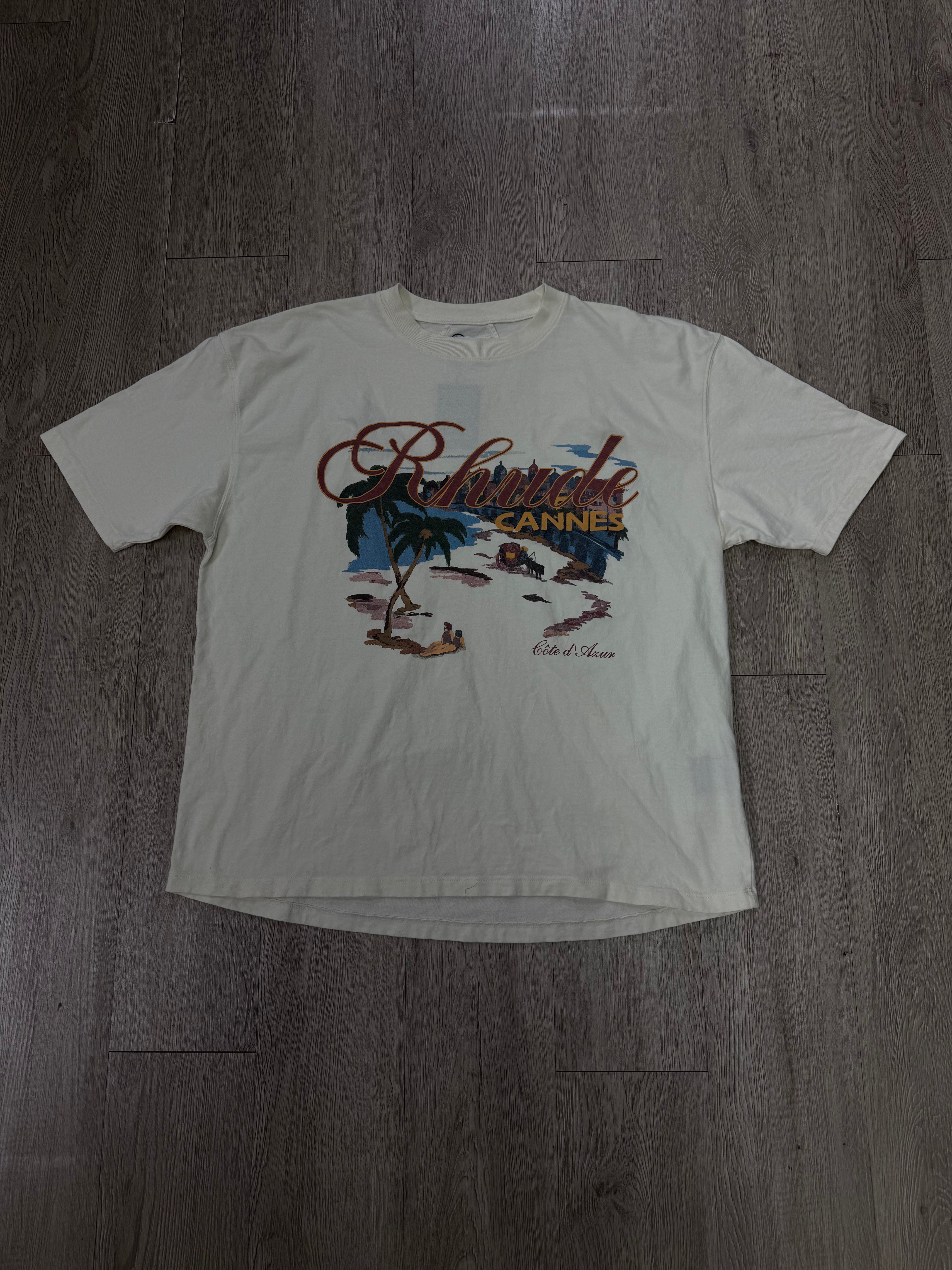 Rhude Cream Cannes Tee