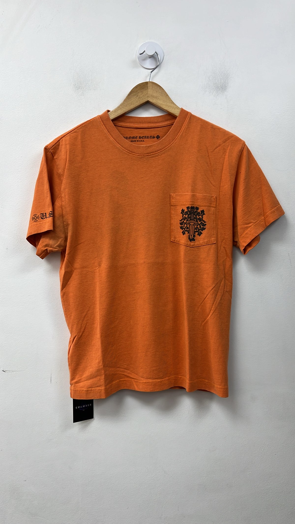 Chrome Hearts Orange Vine Dagger Tee