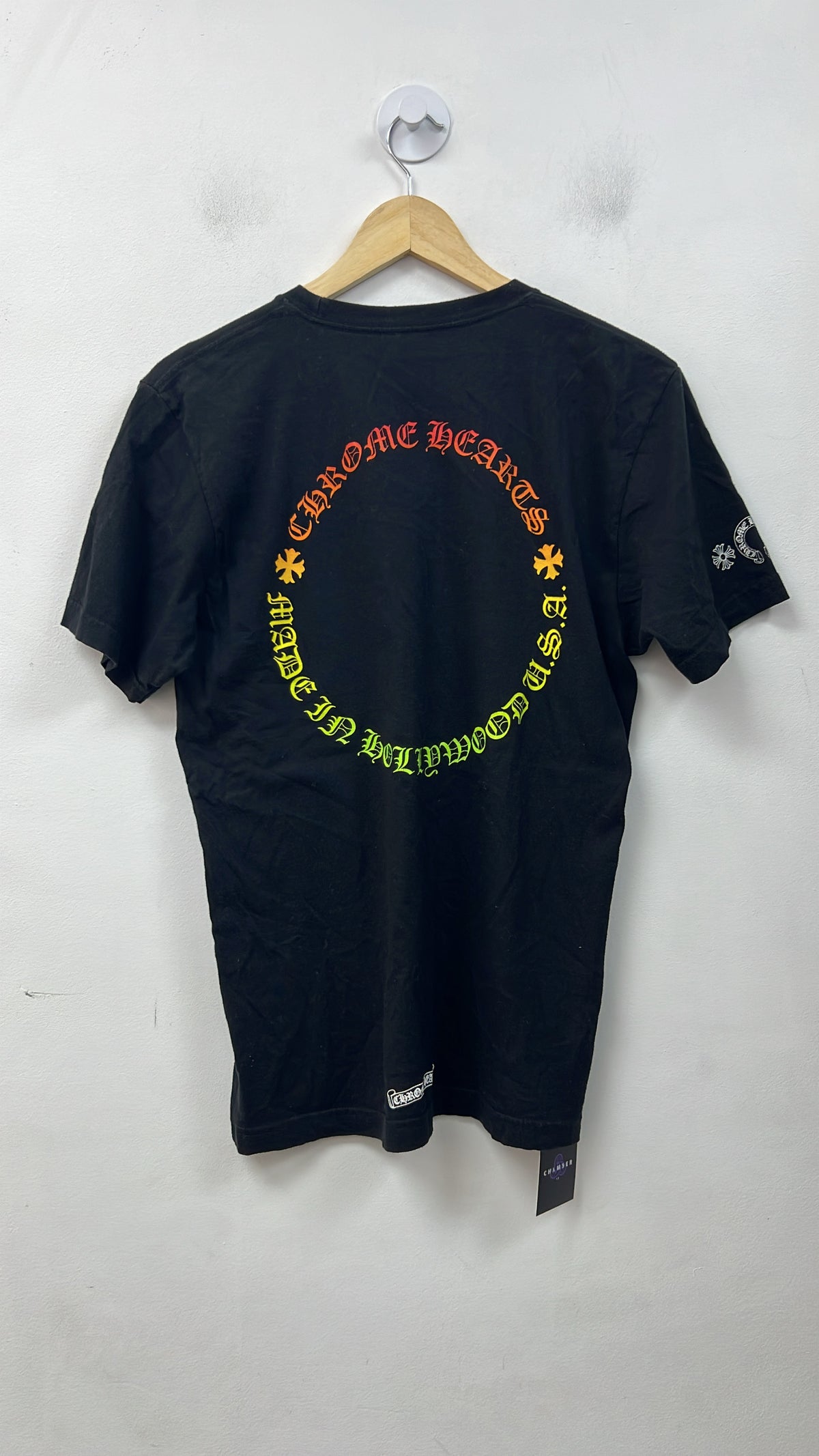 Chrome Hearts Black Circle Heat Scale Tee
