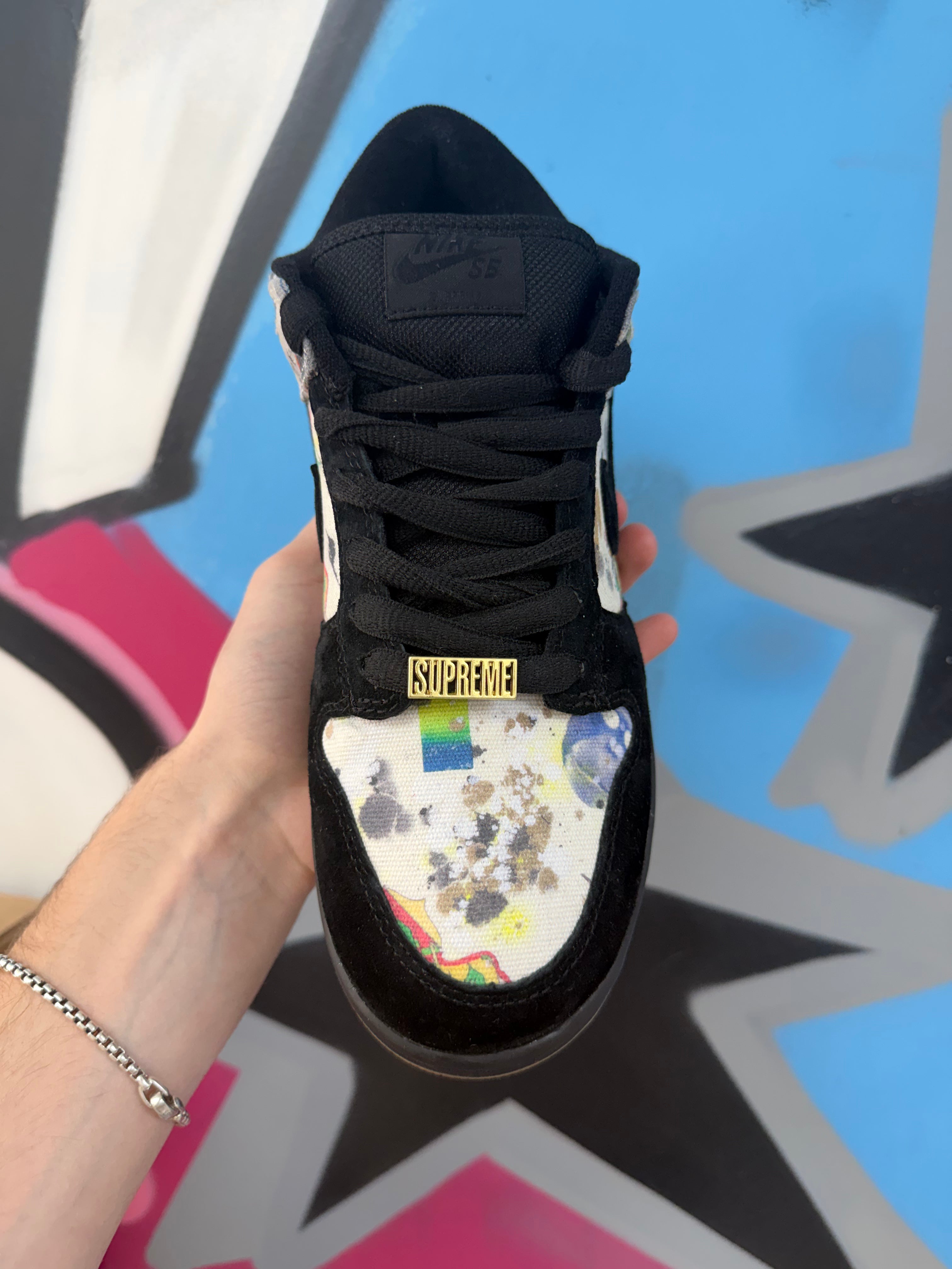 Nike Supreme Rammellzee SB Dunk Sneakers