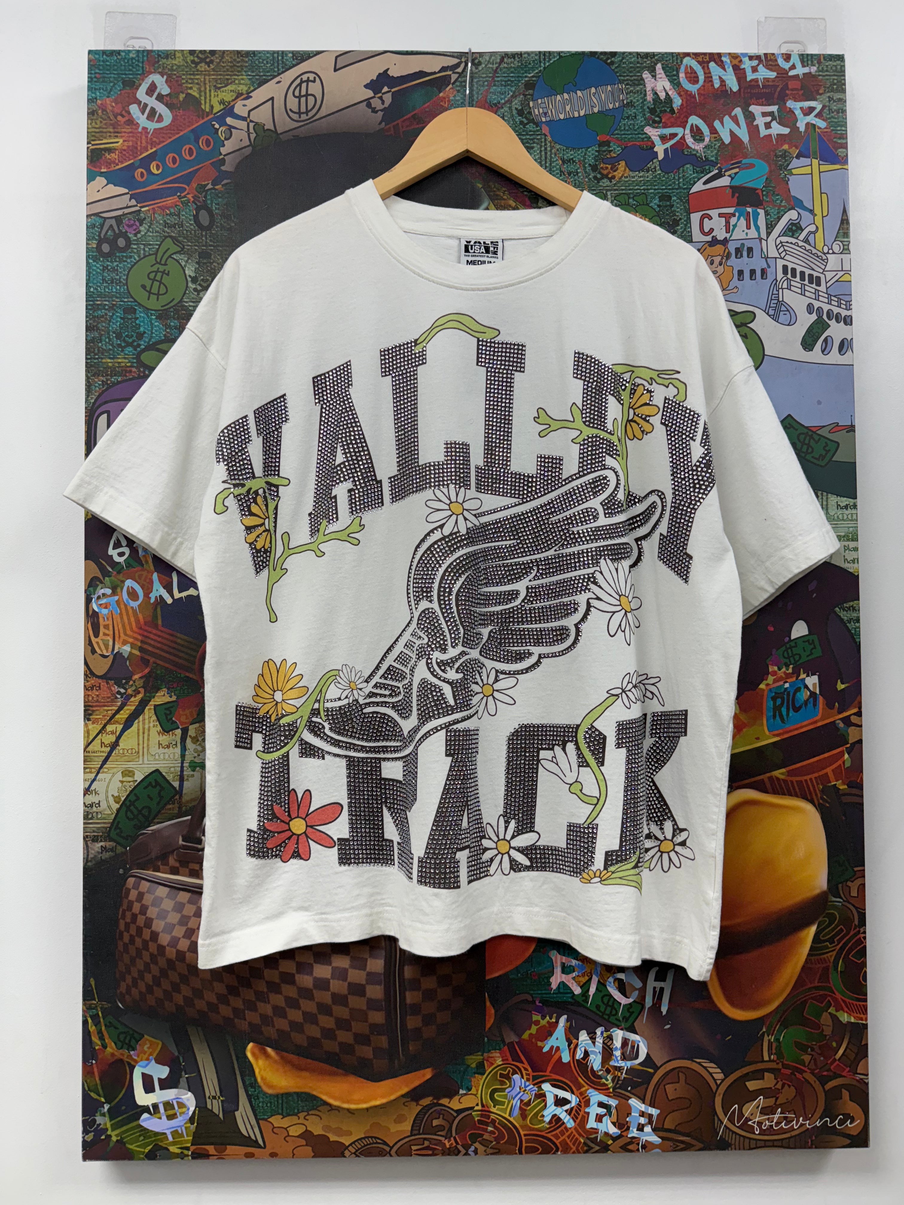 Vale White Garden Bling Tee