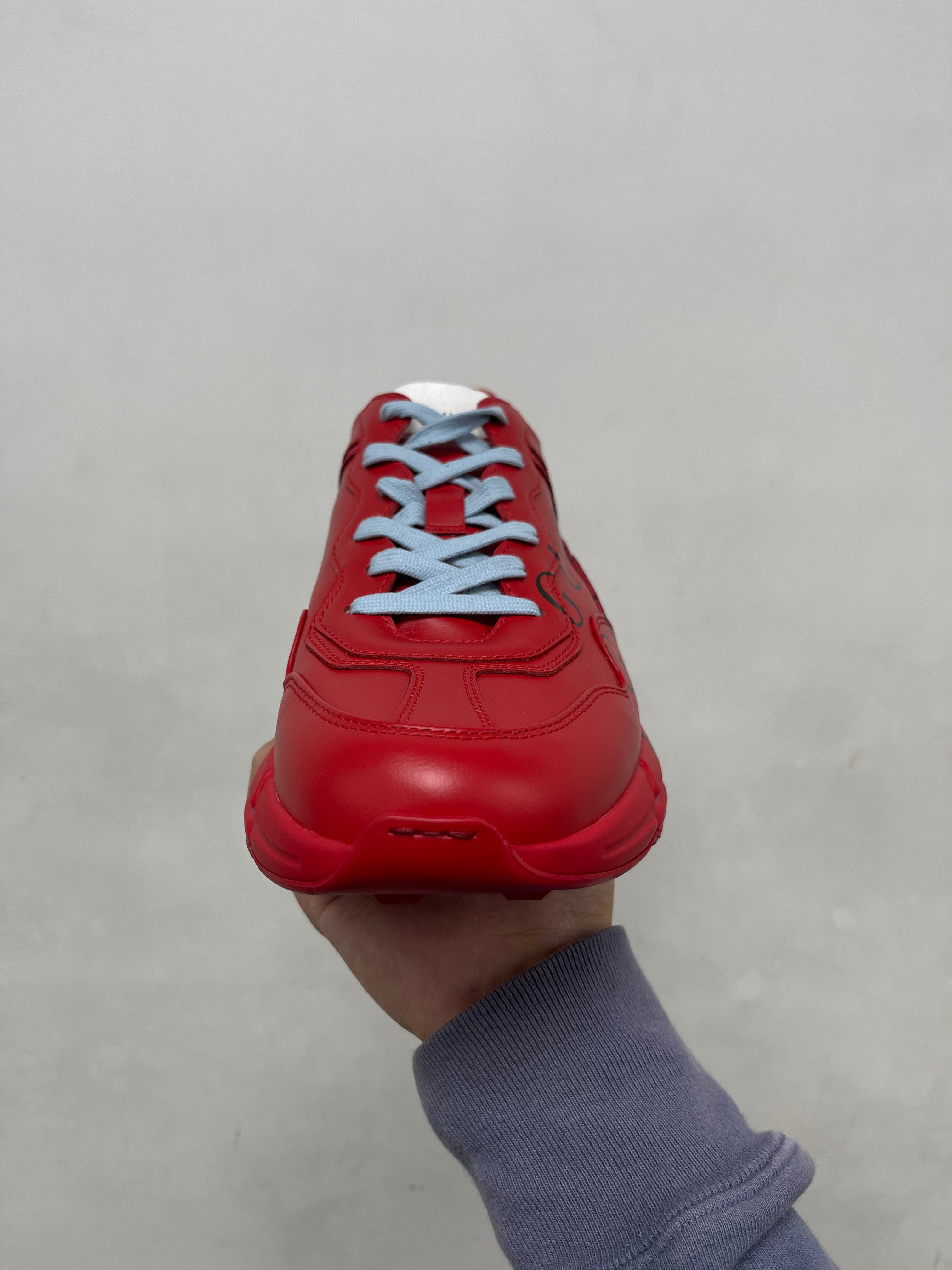 Gucci Red Rython Sneakers