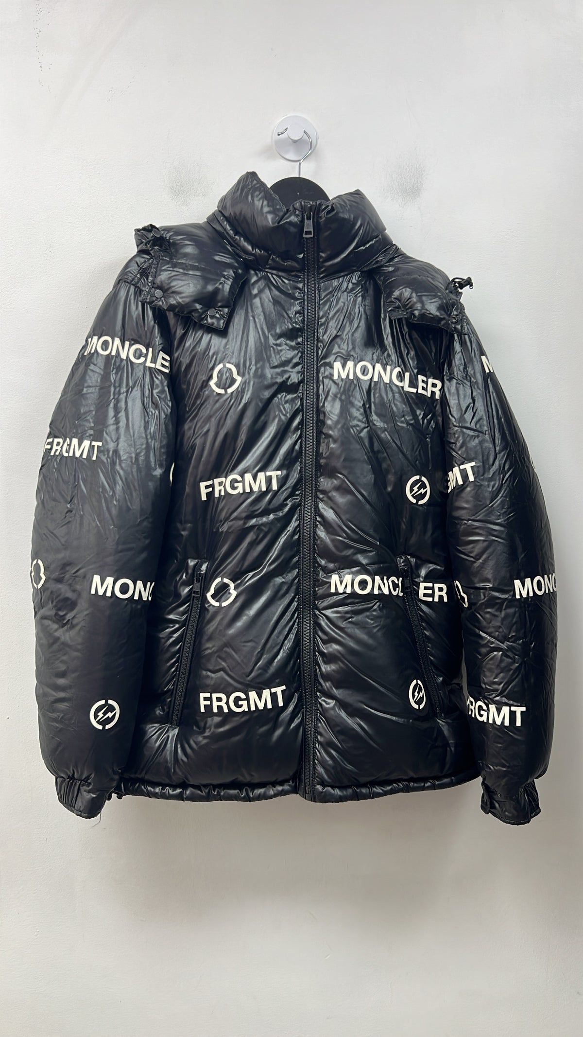 Moncler x Fragment Black Mayconne Giubbotto Jacket