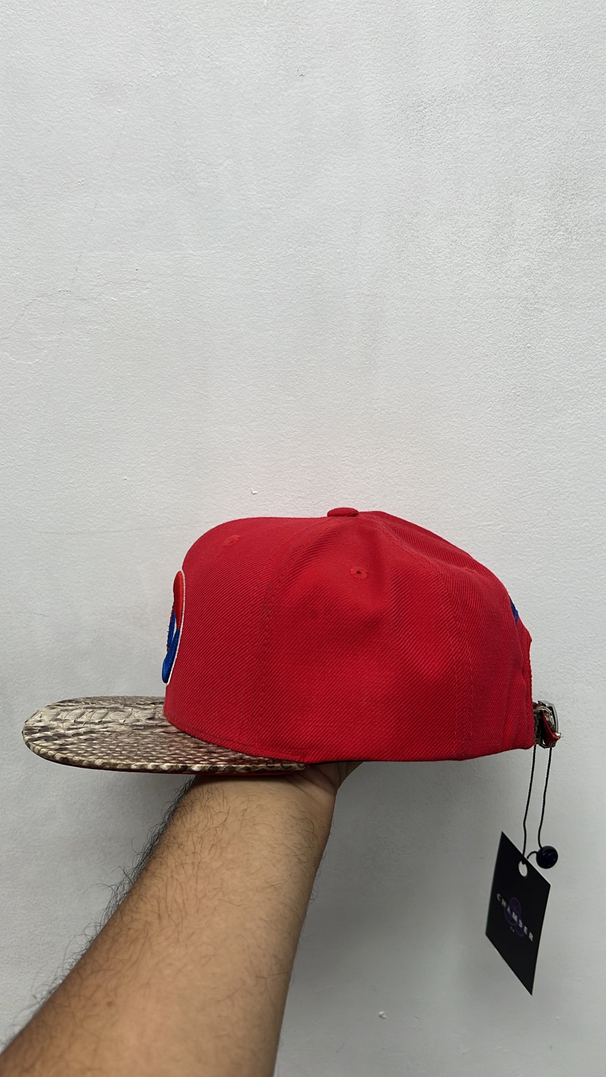 Just Don Red Blue NY Nets Hat