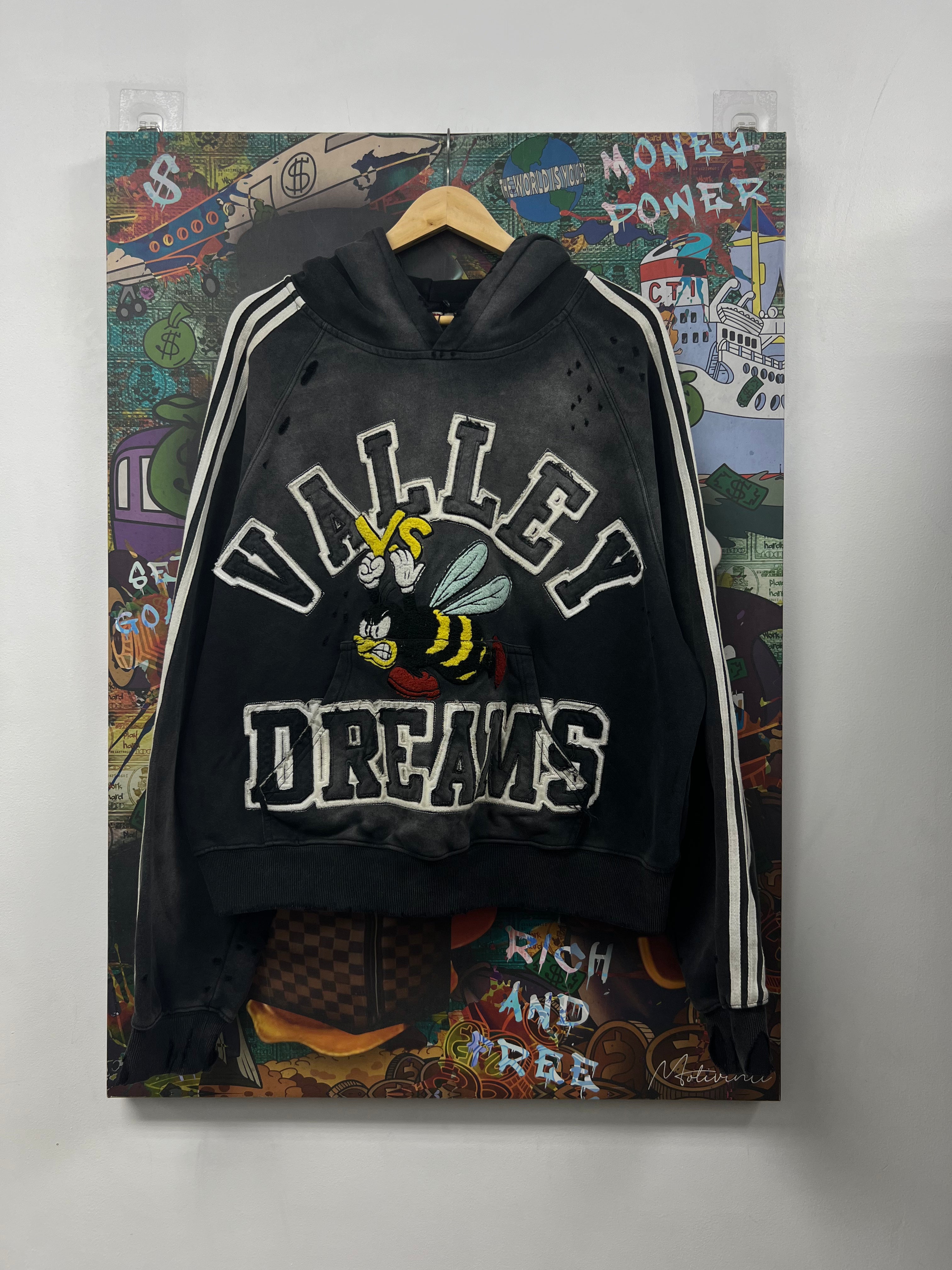 Vale Black Wash Anthem Hoodie