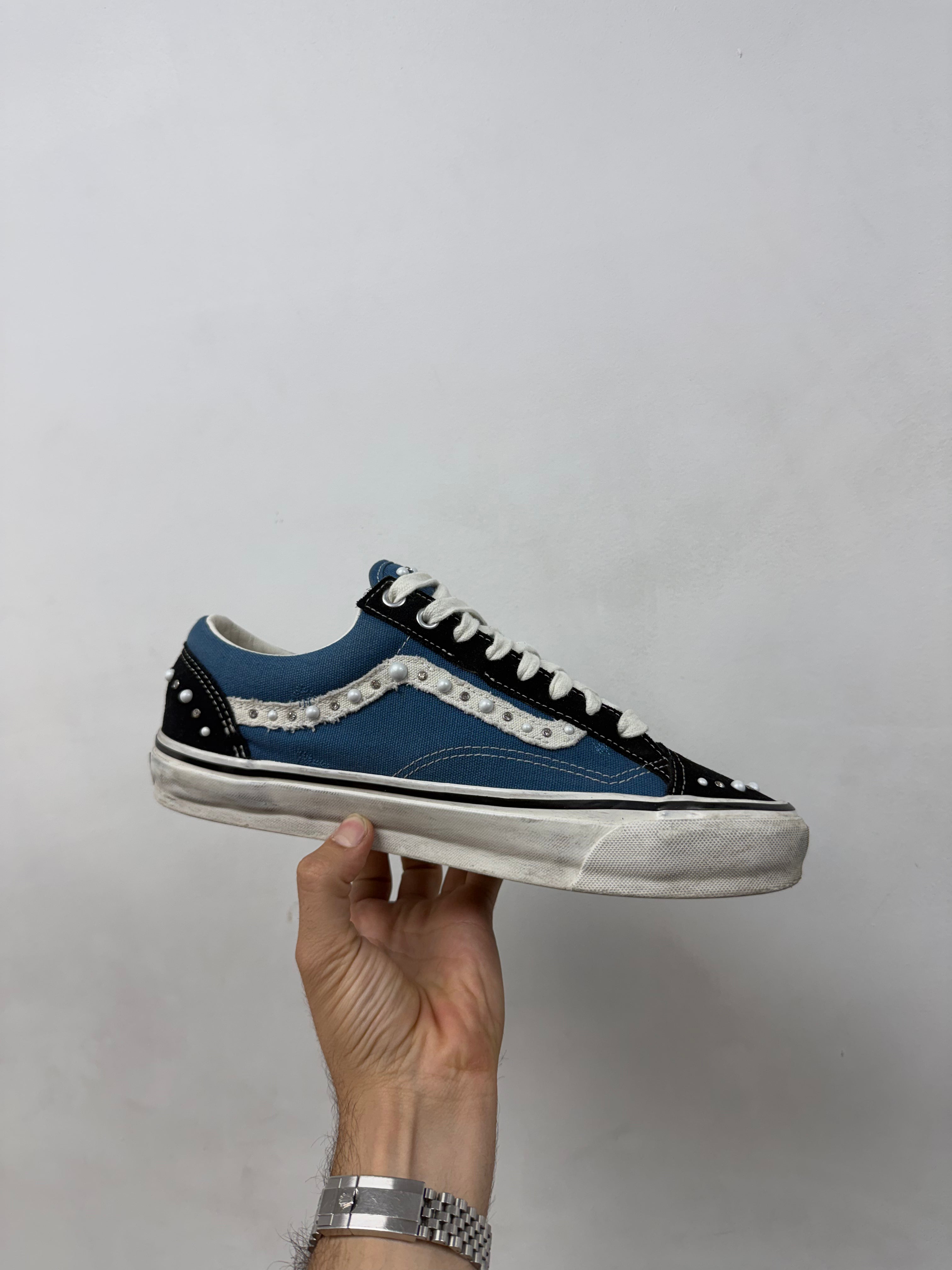 Vans Navy Black Pearlized Sneakers