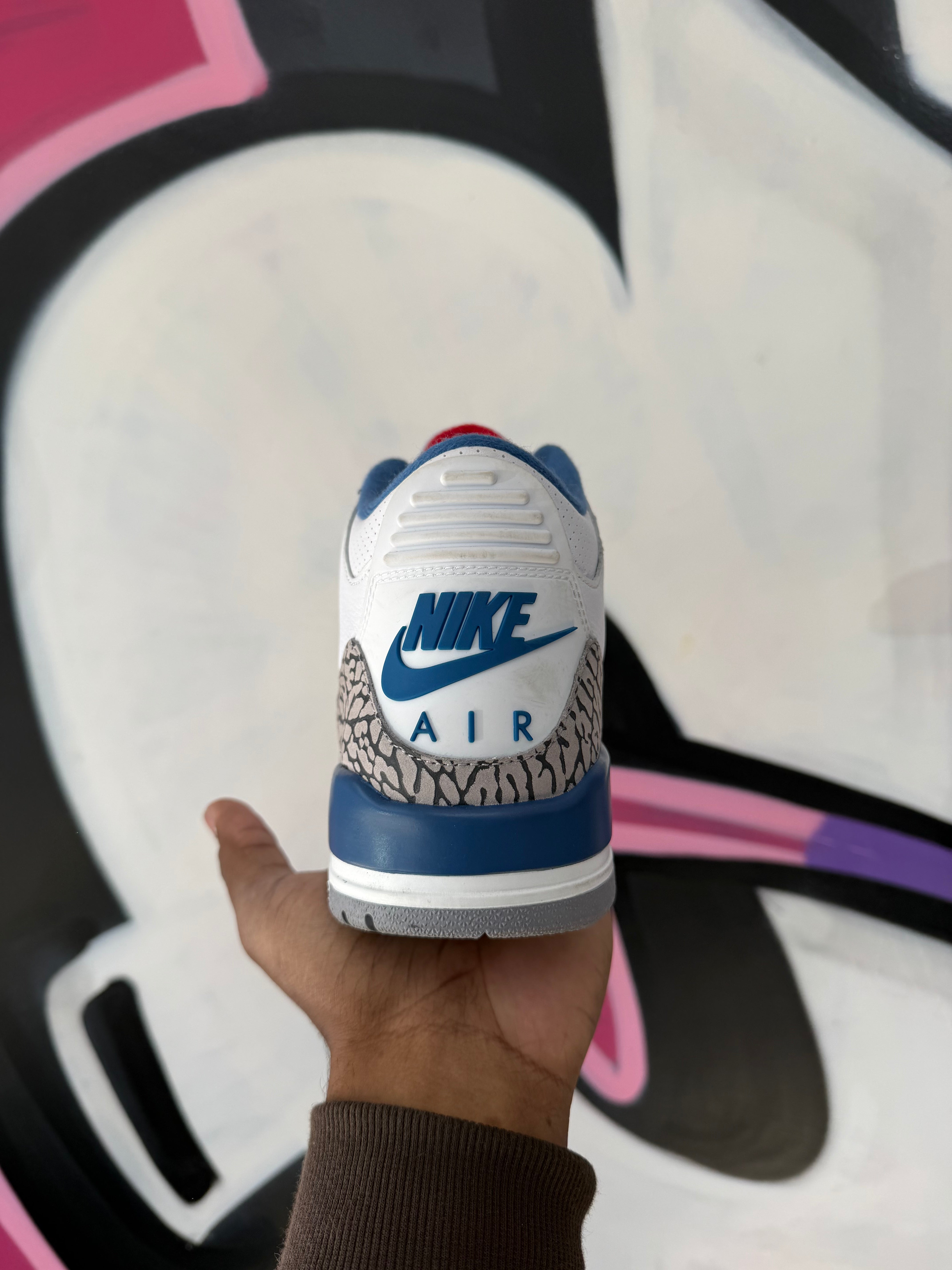 Jordan 3 True Blue Sneakers