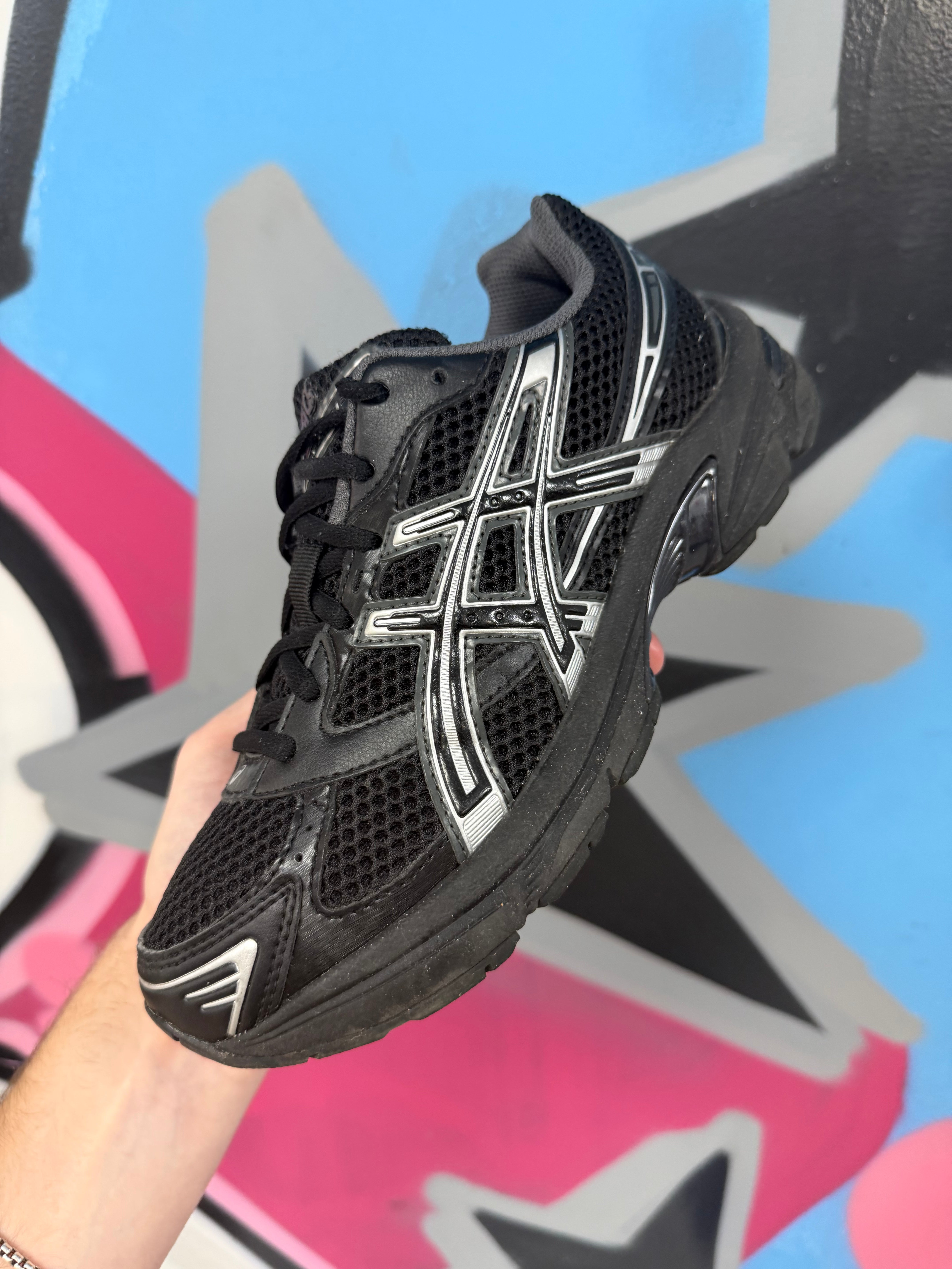 ASICS Black Pure Silver 1130 Sneakers