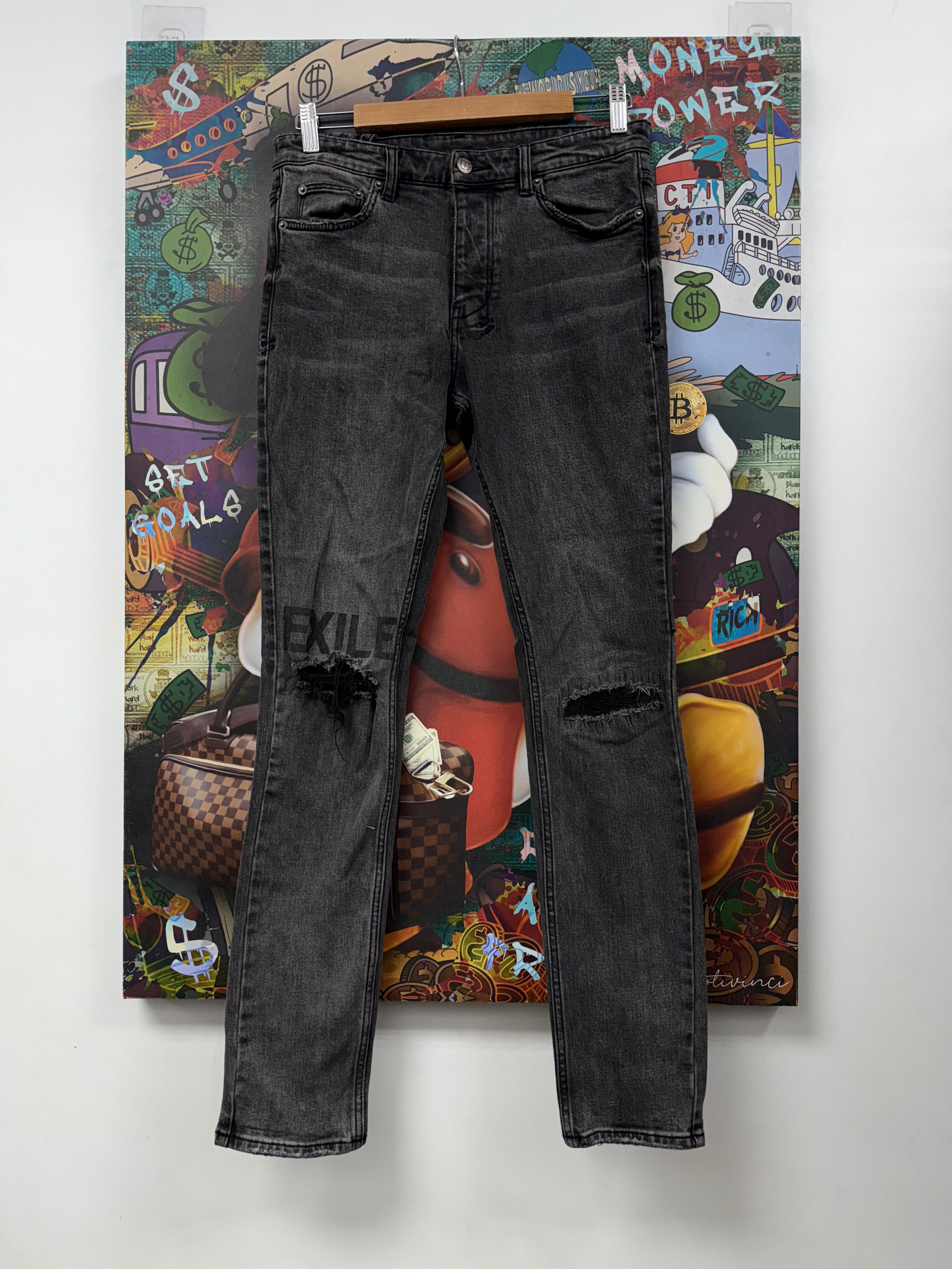 Ksubi Knee Ripped Jeans