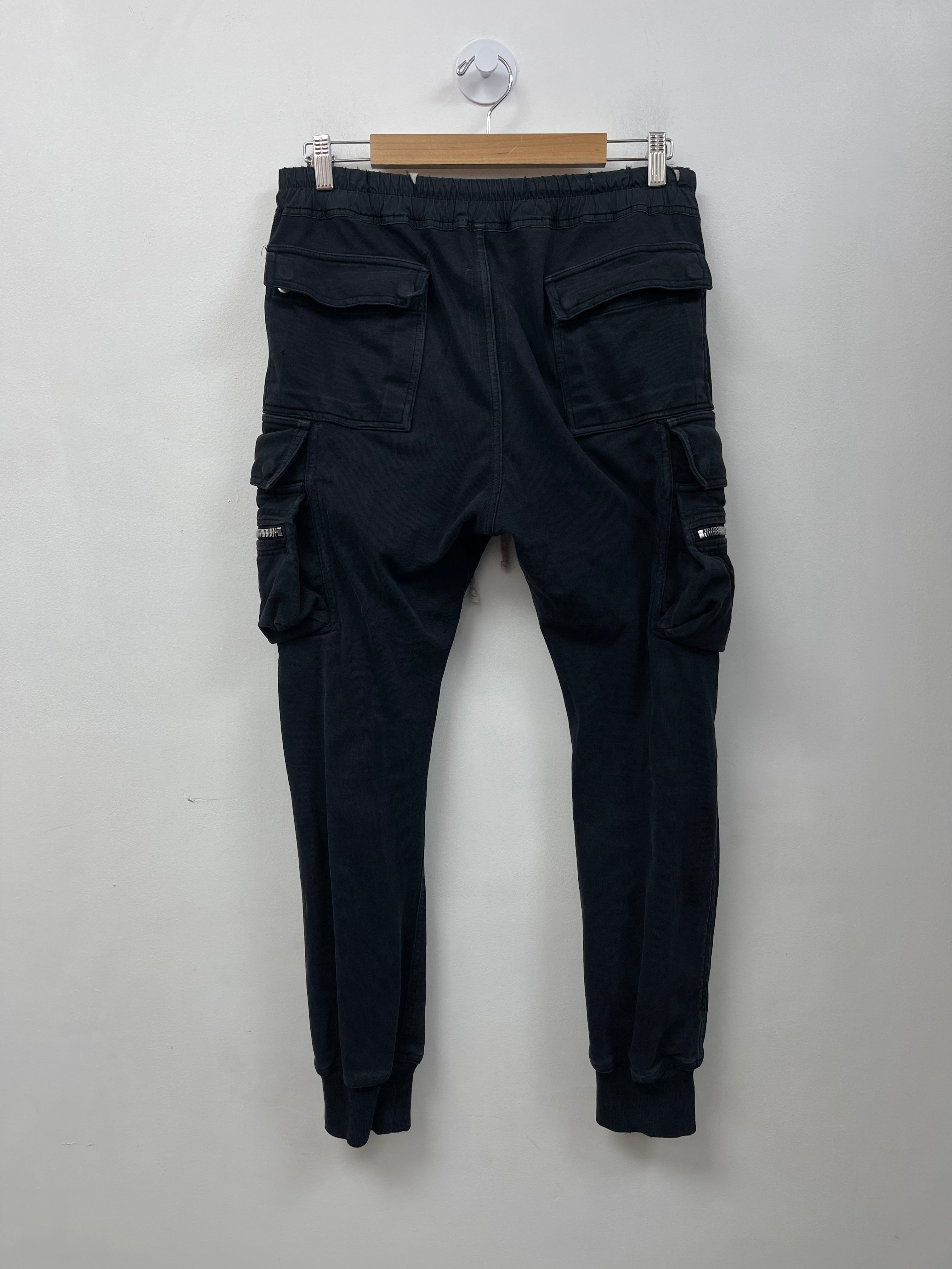 Rick Owens Black Mastodon Sweats