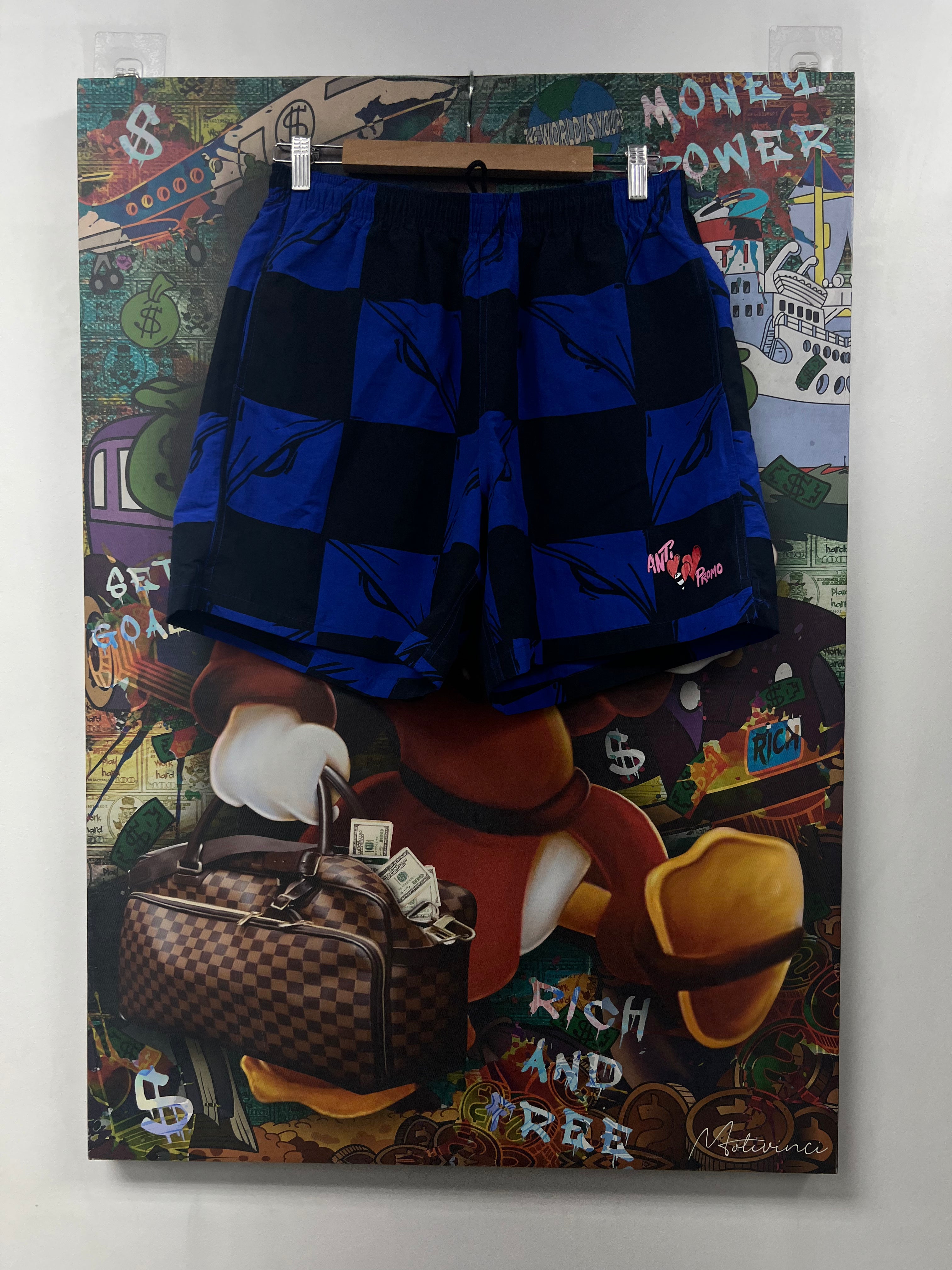 Matty Boy Anti Promo Blue 99 Eyes Shorts