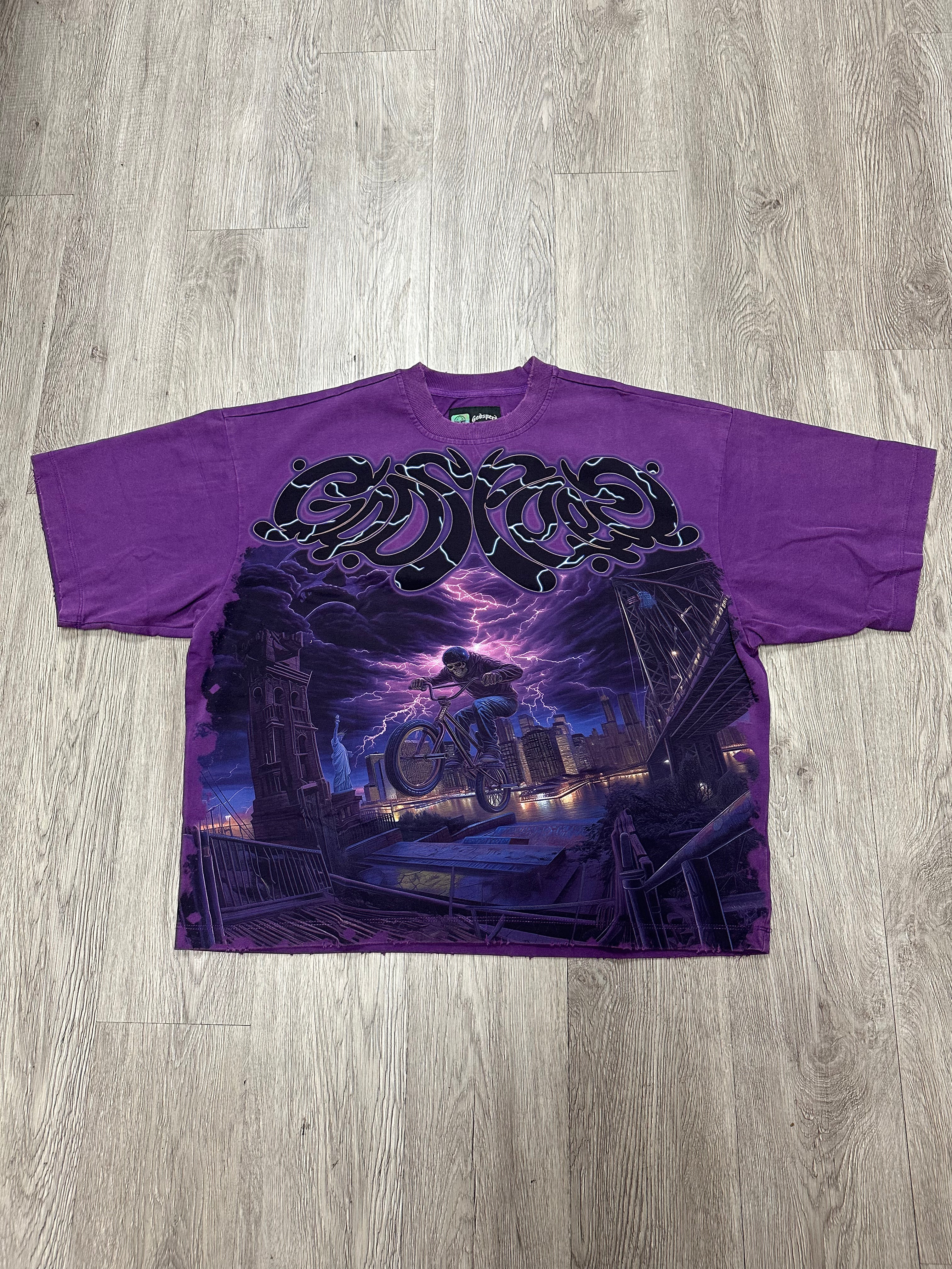 Godspeed B.M.X Tee Grape