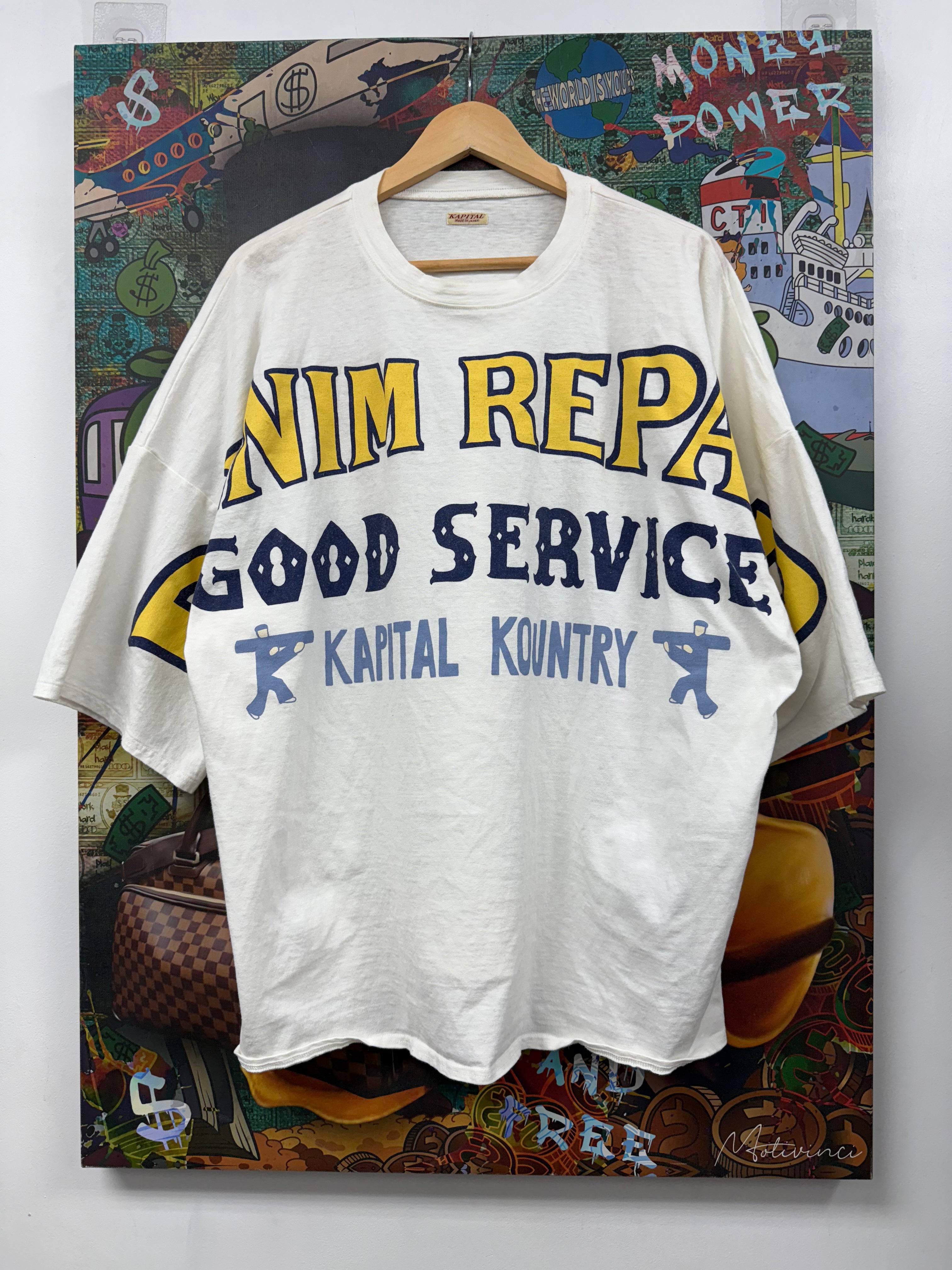 Kapital Denim Repair Tee