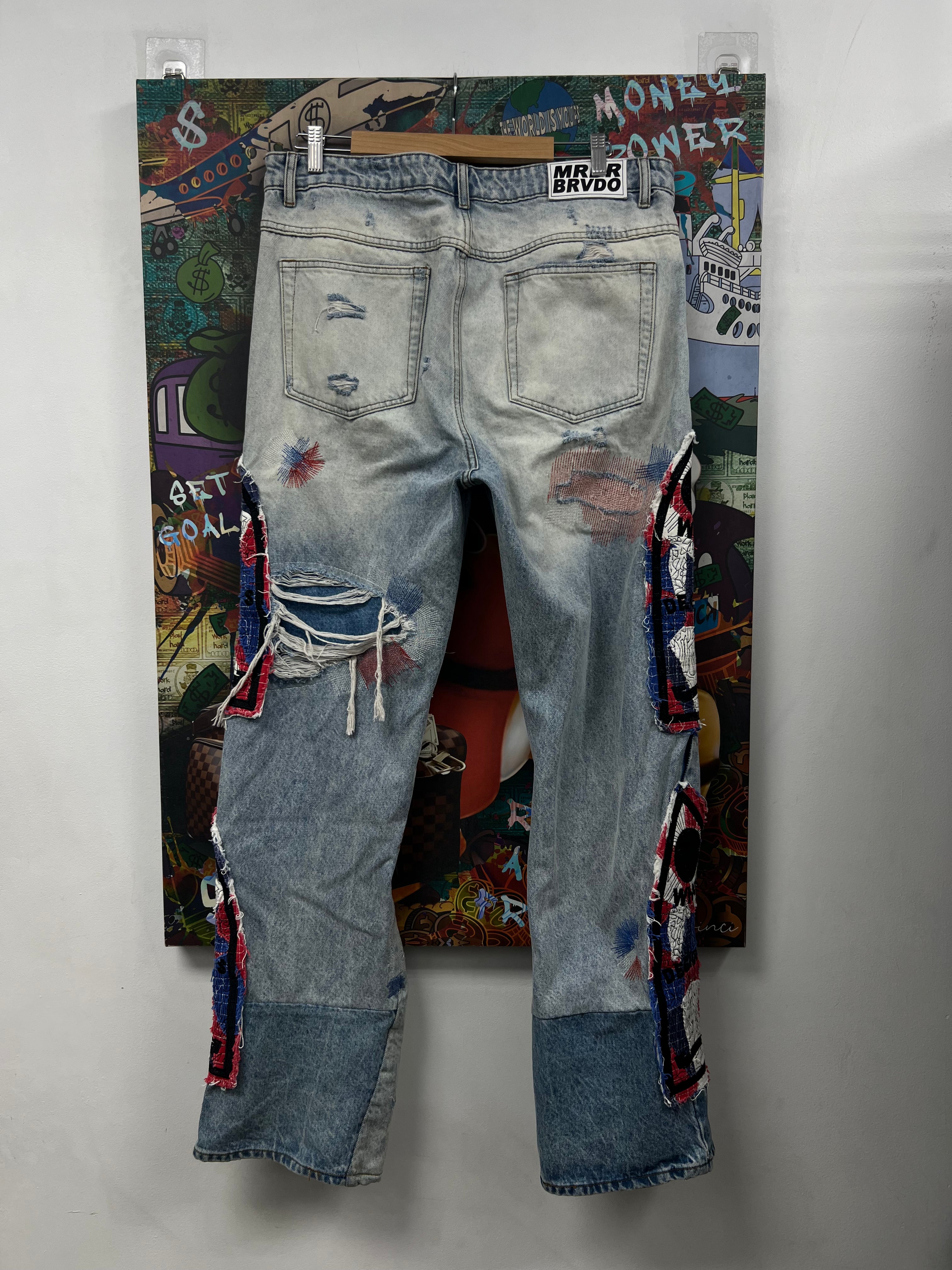 Who Decides War Light Wash Glory Jeans