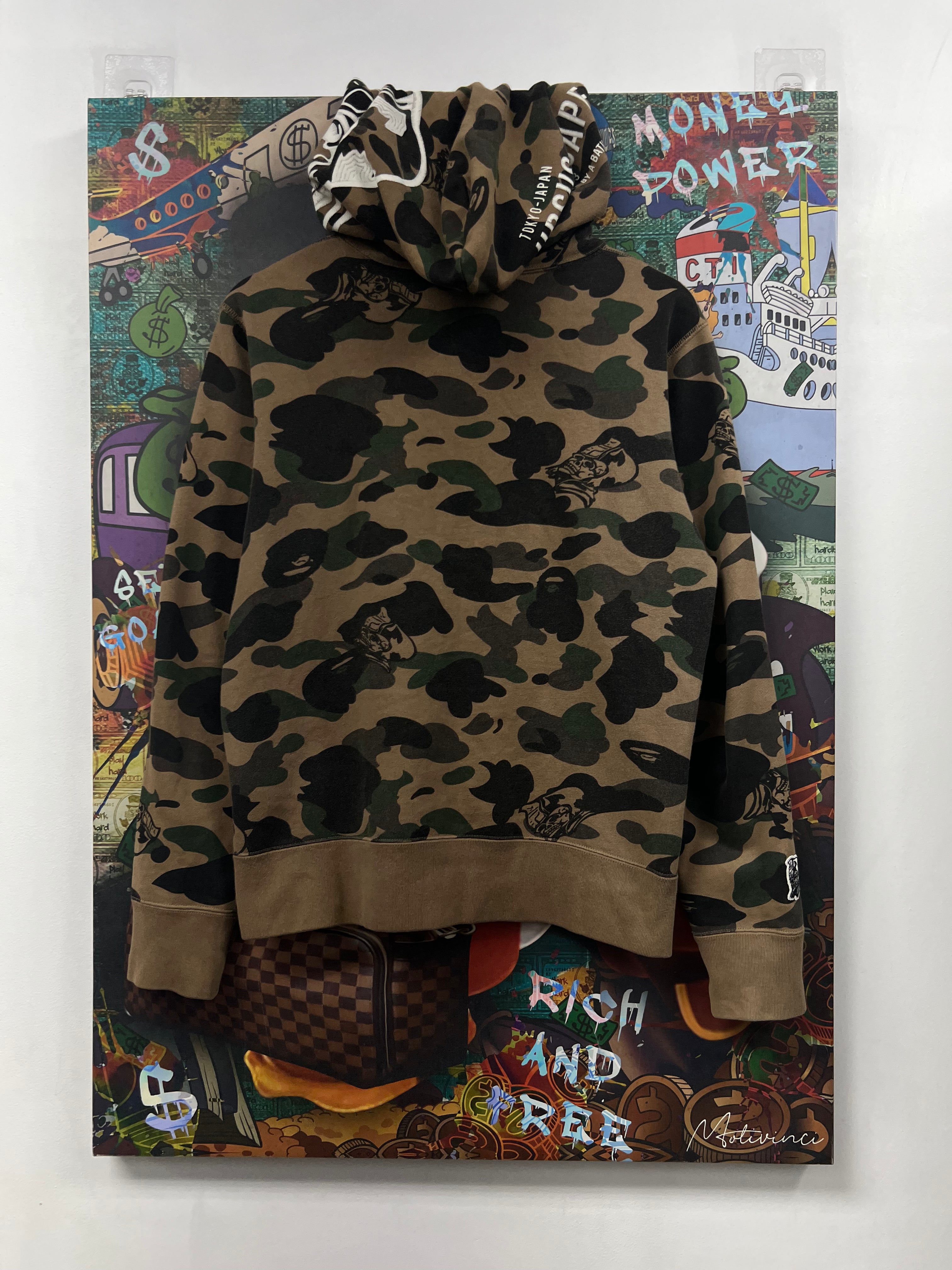 BAPE Ursus Camo Shark Zip Up